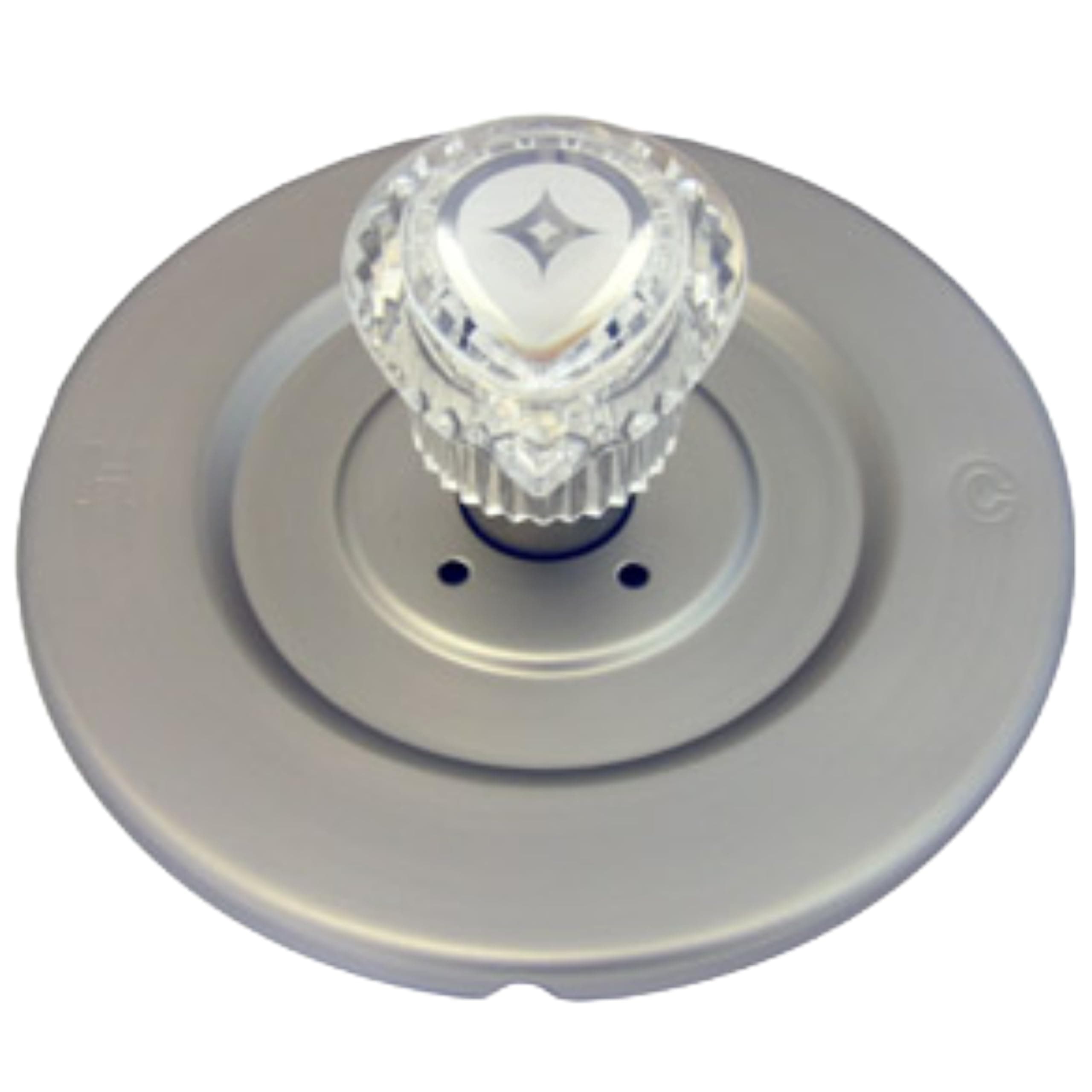 Simpatico 31661SN Moen Shower Chateau Series Trim Kit with Brass Escutcheon Screws Tube and Handle, Satin Nickel