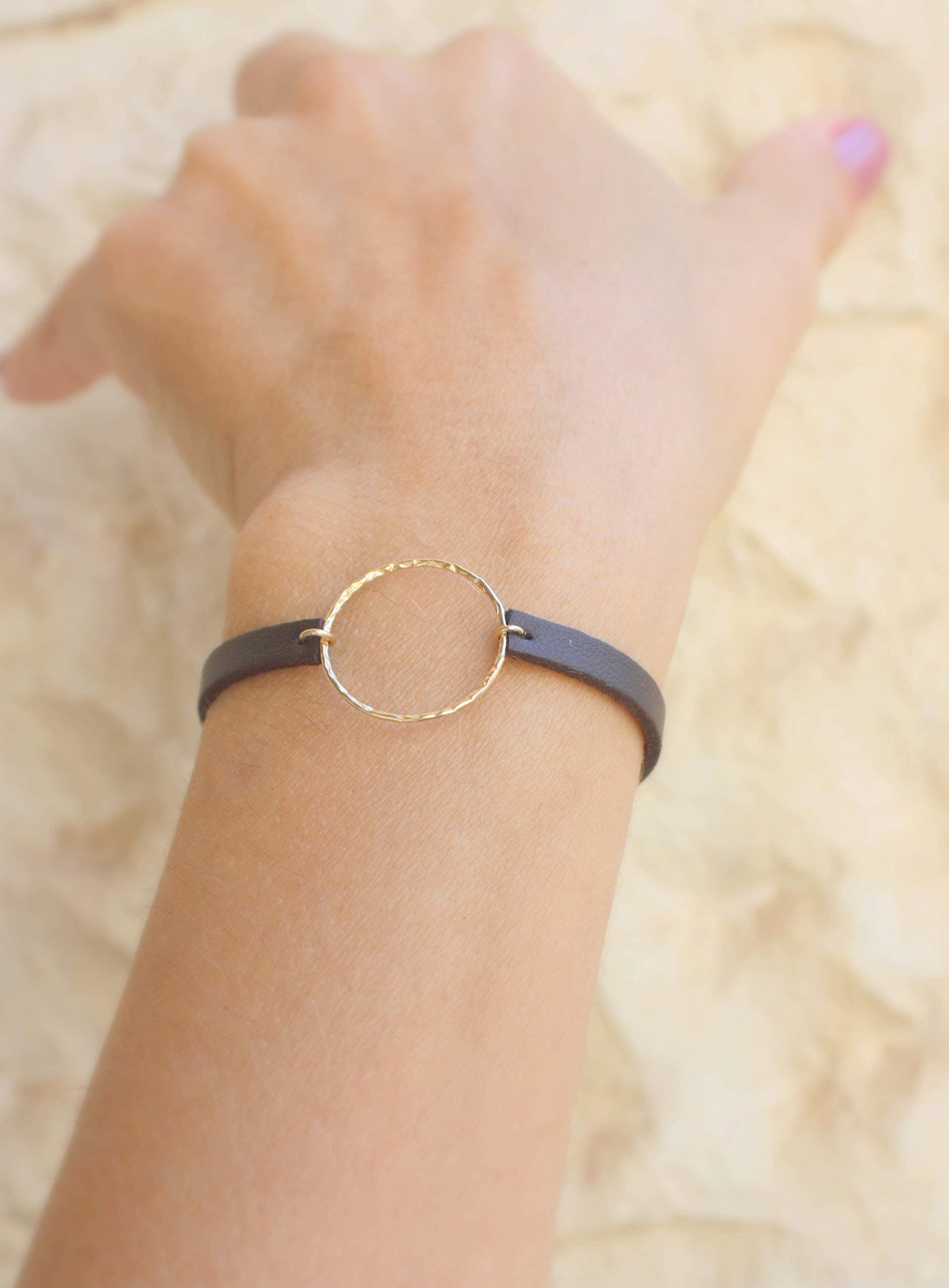 Handmade Leather Bracelet for woman