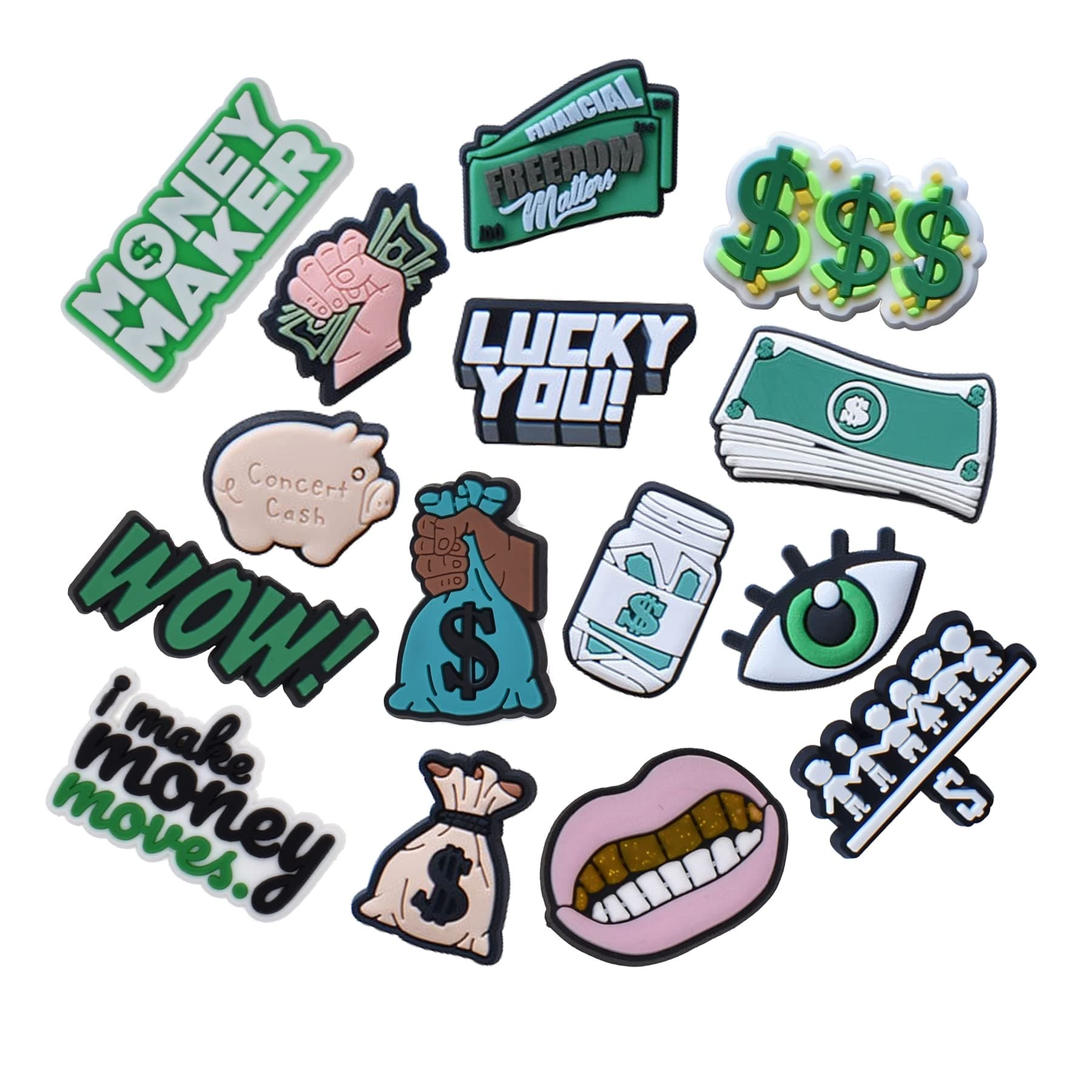 Shoes Charm Suitable for Teenager Kids Boys Girls Sandals Cute Decoration Cool Car Money Space