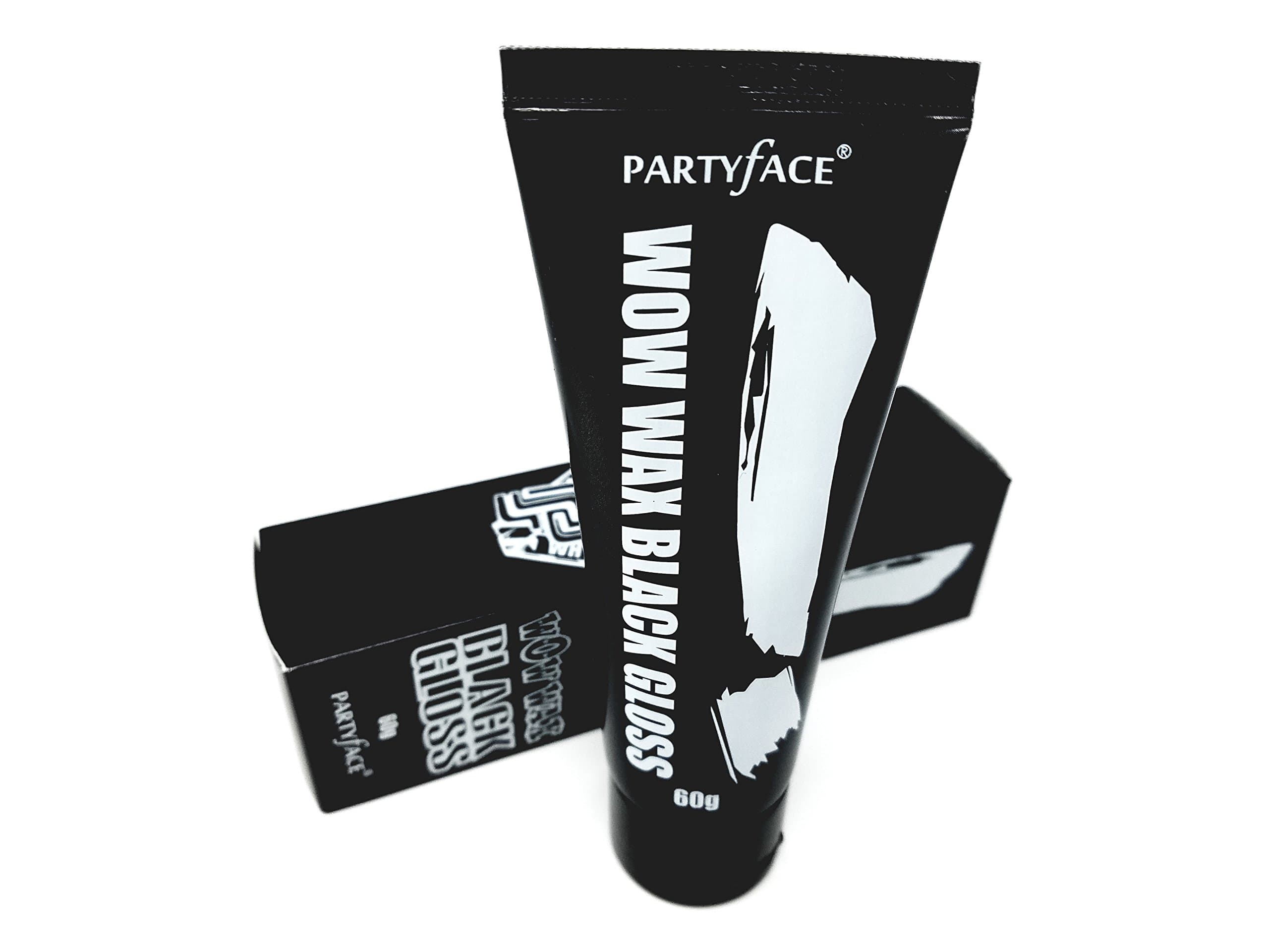 Temporary Hair Coloring Wax, Partyface Color Hair Wax (Black)