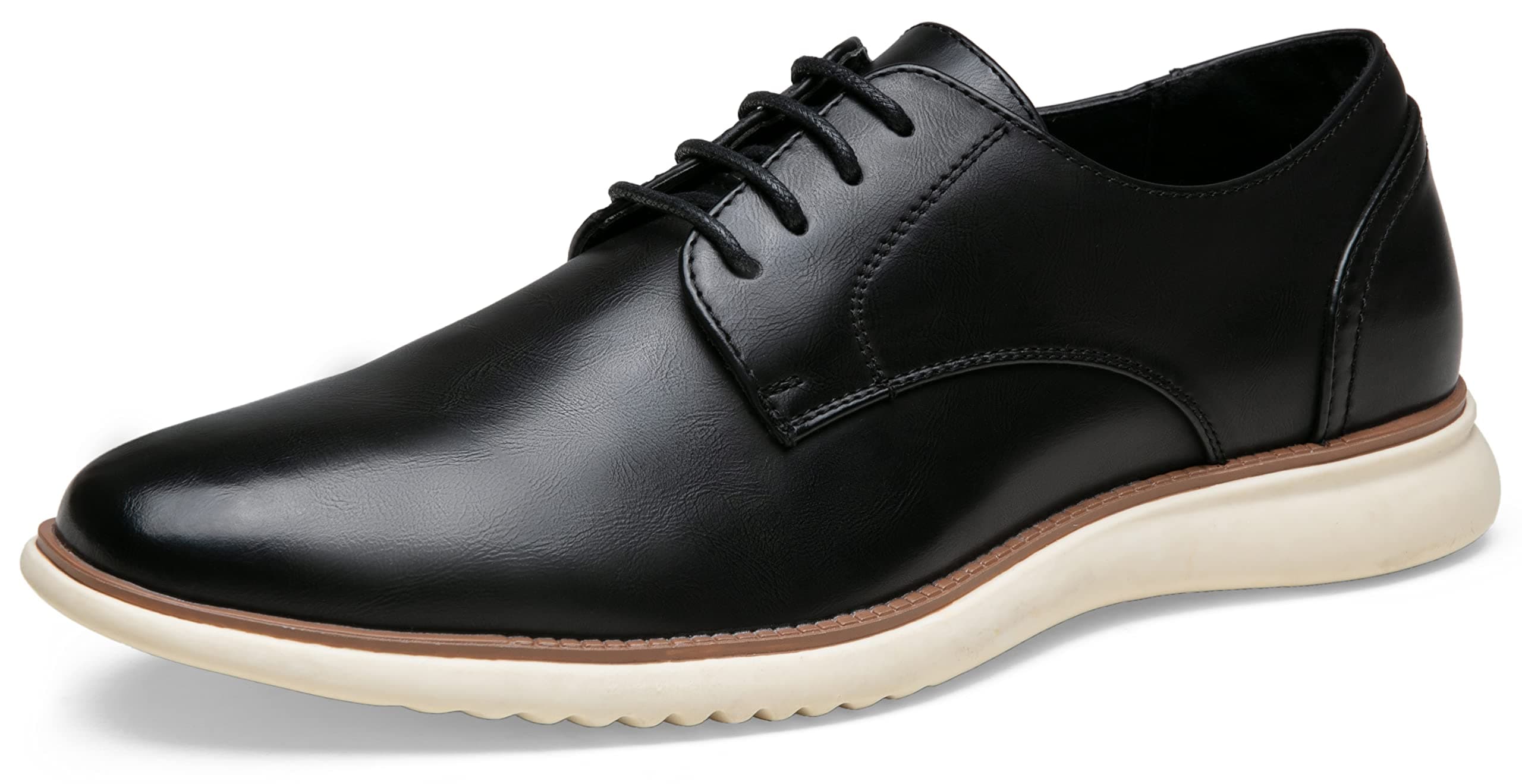 Jousen Men's Dress Shoes Brogue Formal Lace Up Oxfords Shoes