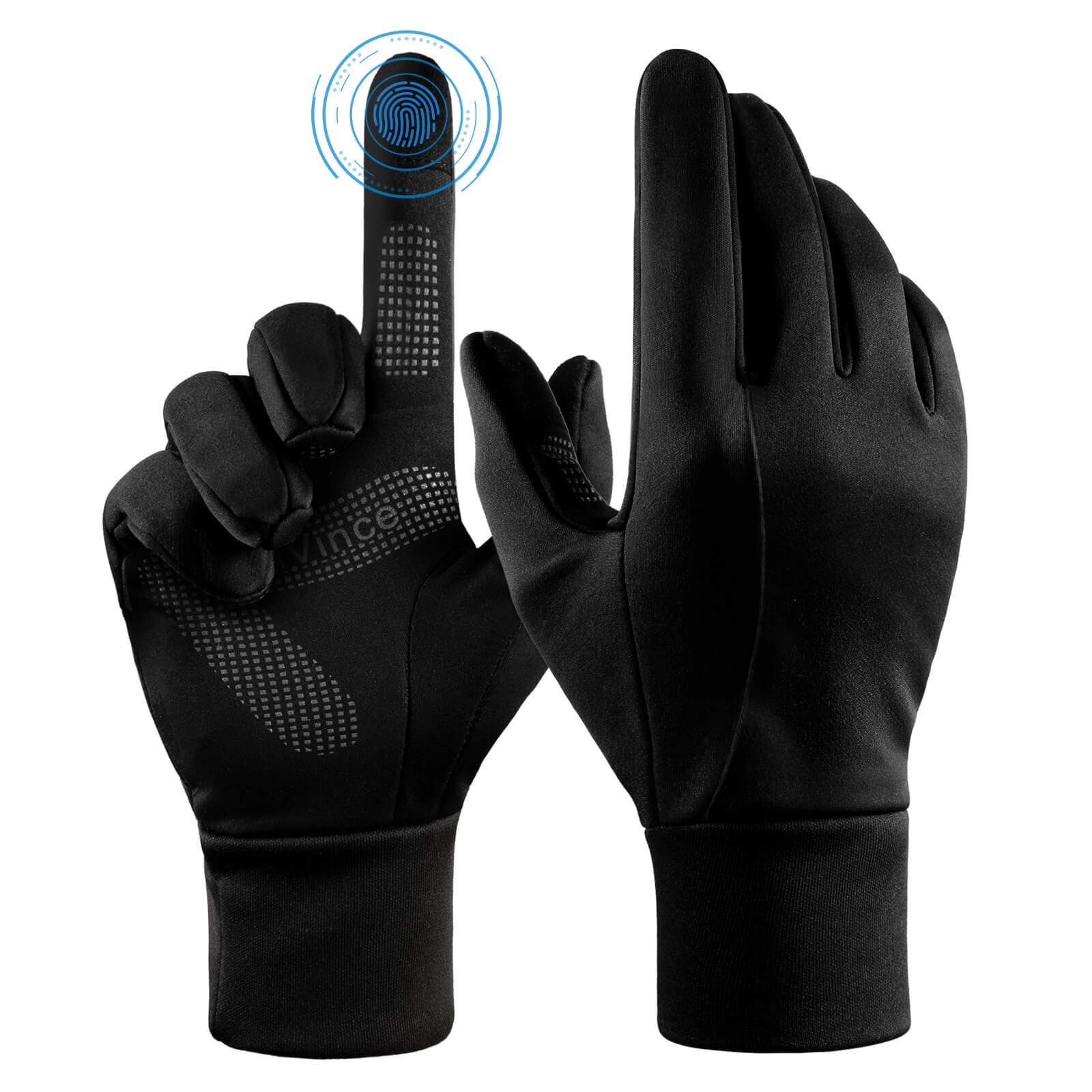 Winter Gloves Touch Screen Water Resistant Windproof Thermal for Running Cycling Driving Hiking for Men Women