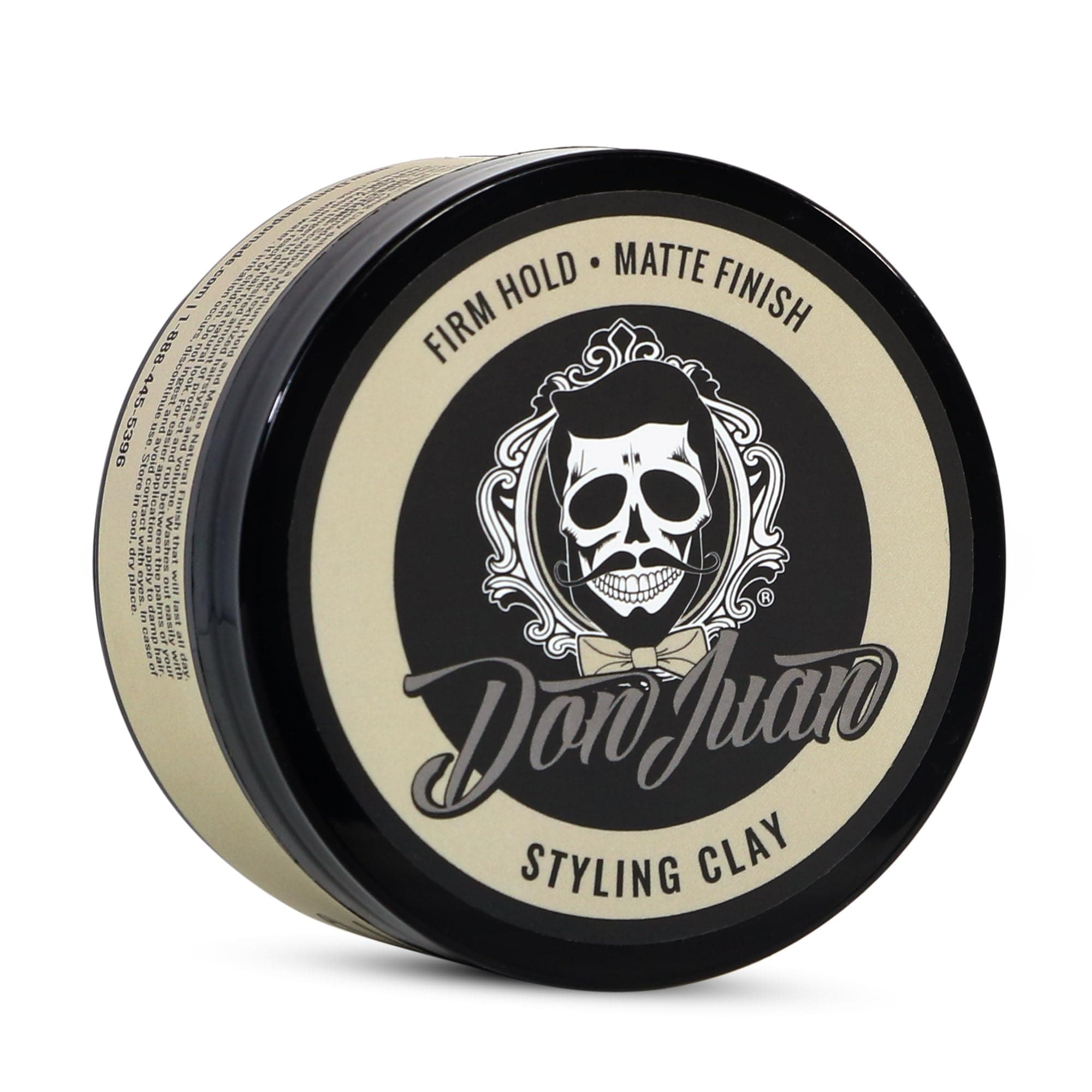 Handcrafted Styling Clay Pomade | Medium Hold | Matte Natural Finish | Water Based | Summer Breeze Scent, 4oz