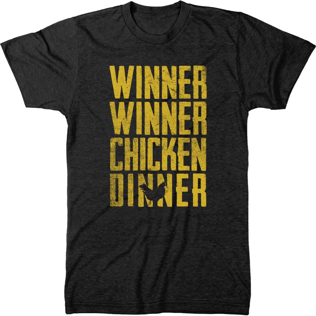 Winner Winner Chicken Dinner Men's Tri-Blend T-Shirt