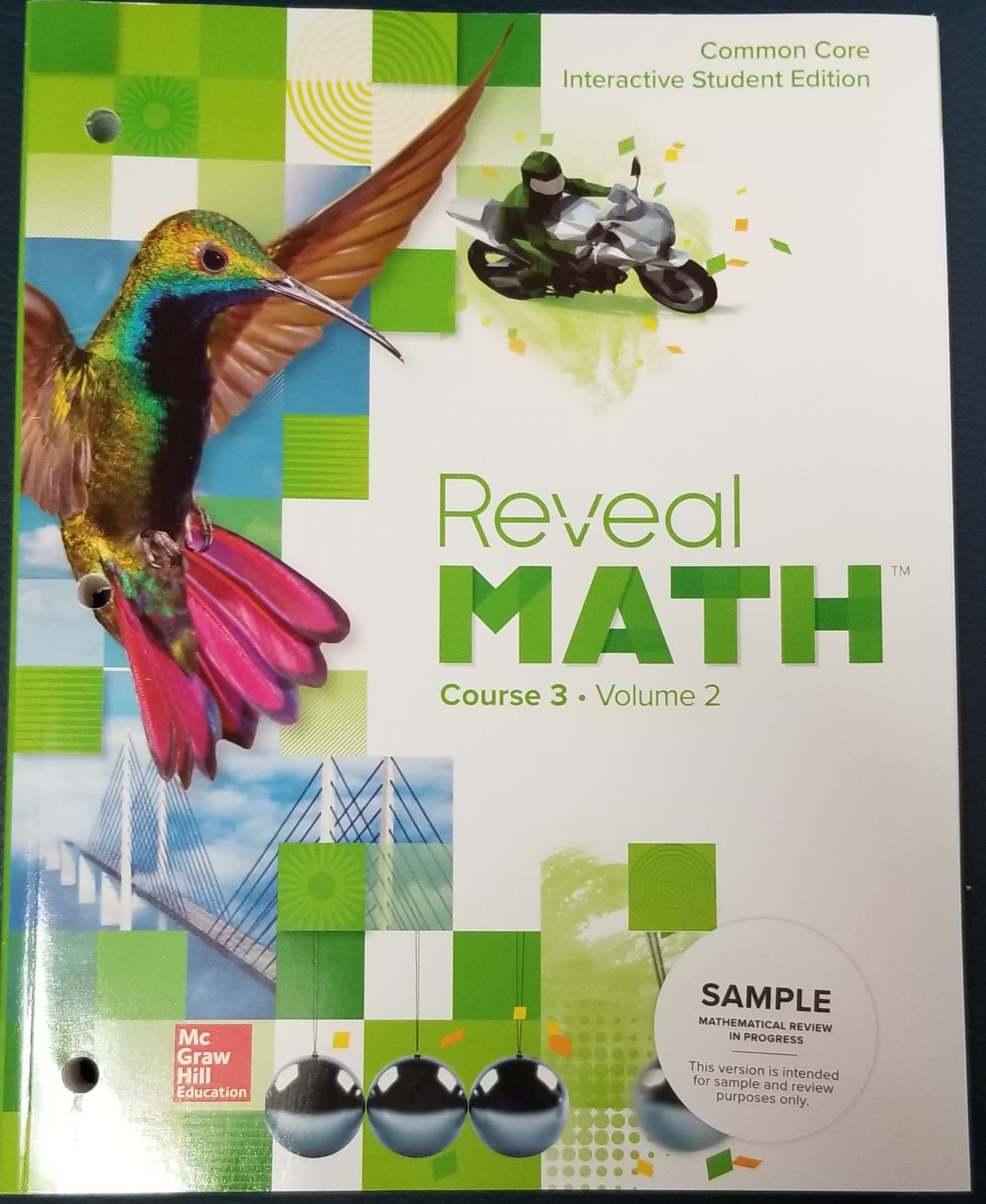 Reveal Math, Course 3, Volume 2, Interactive Student Edition, c. 2020, 9780078997181, 0078997186