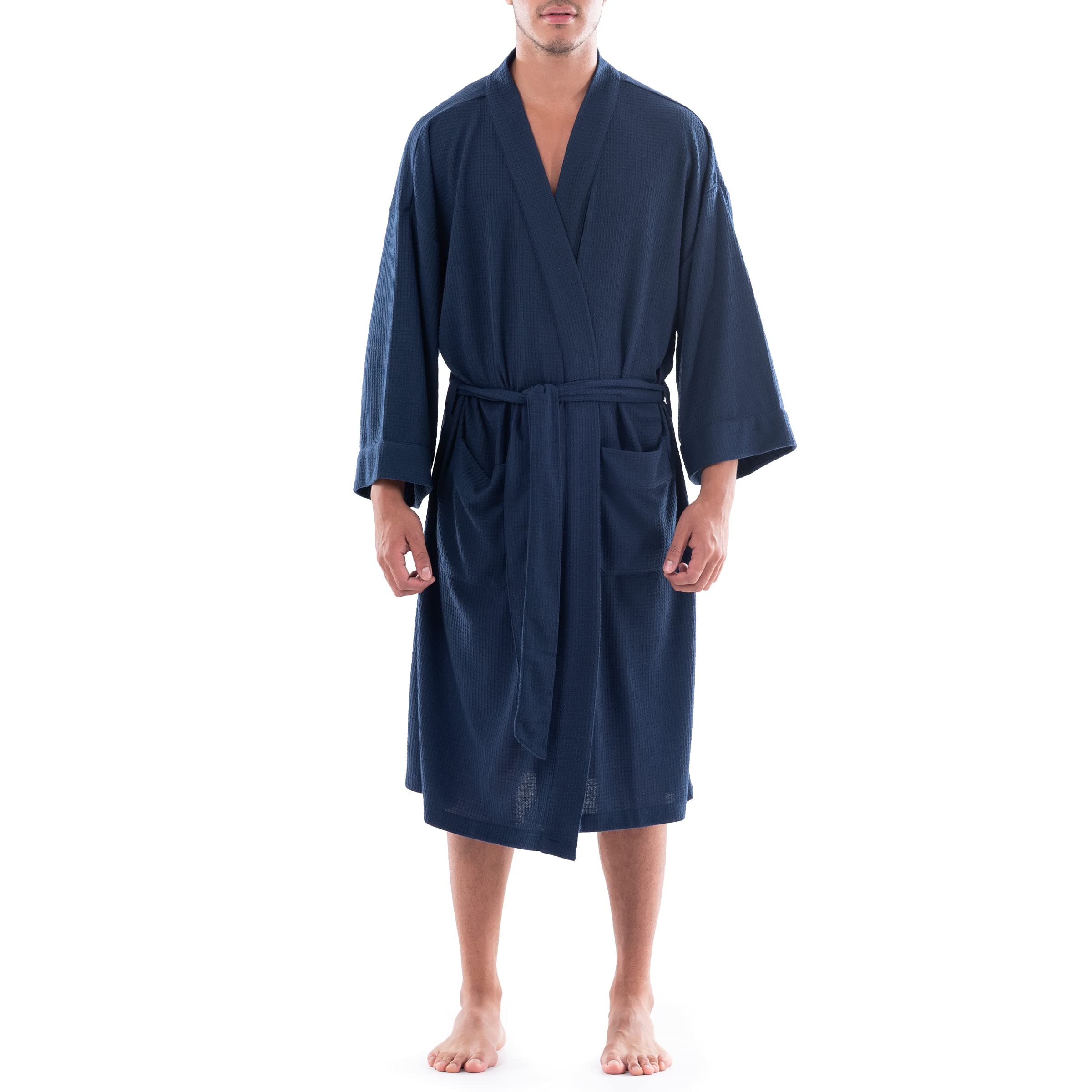 Fruit of the LoomMen's Waffle Kimono Robe