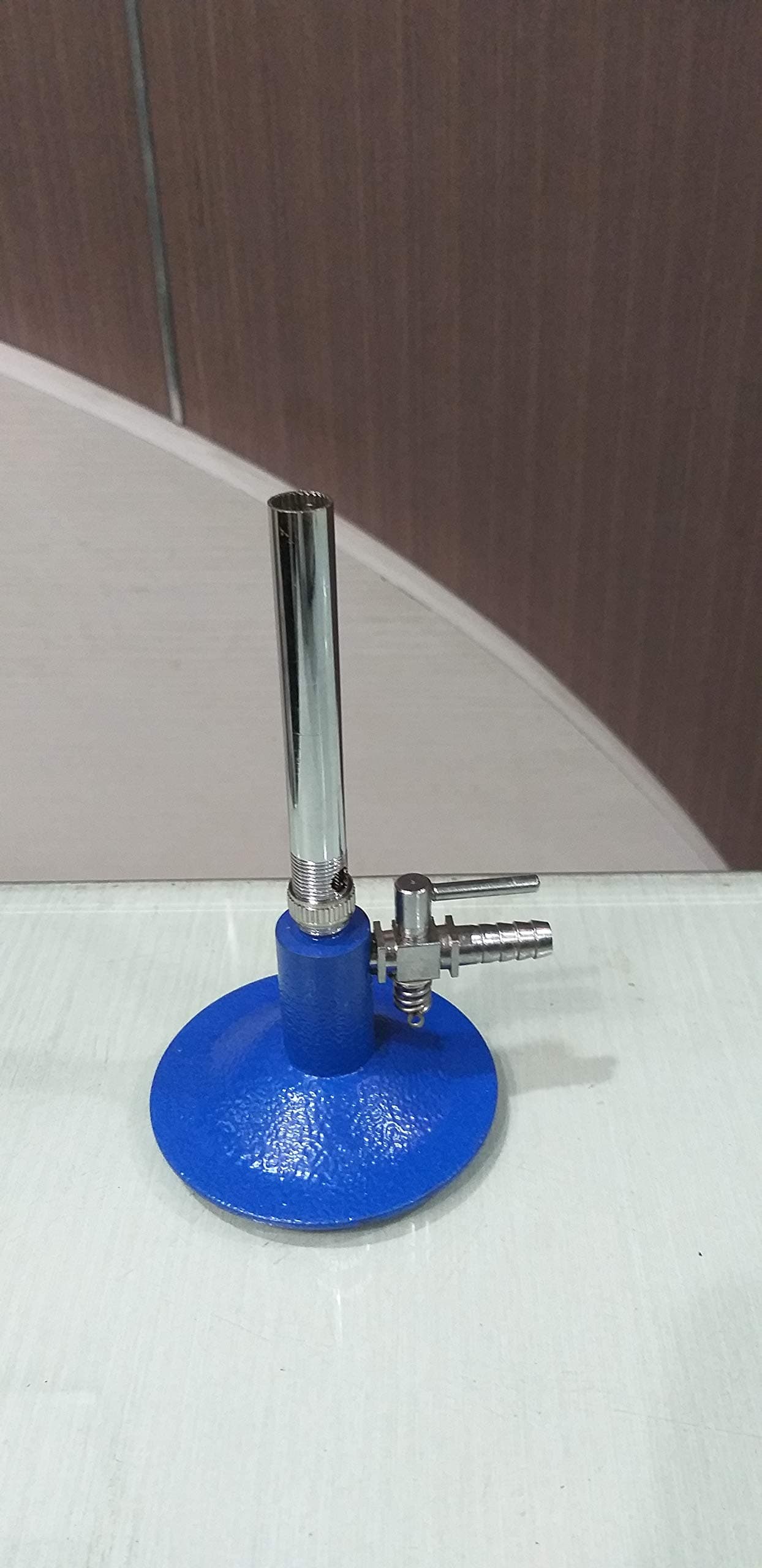 Quinze Products Brass Body Bunsen Laboratory Burner (Multicolour)