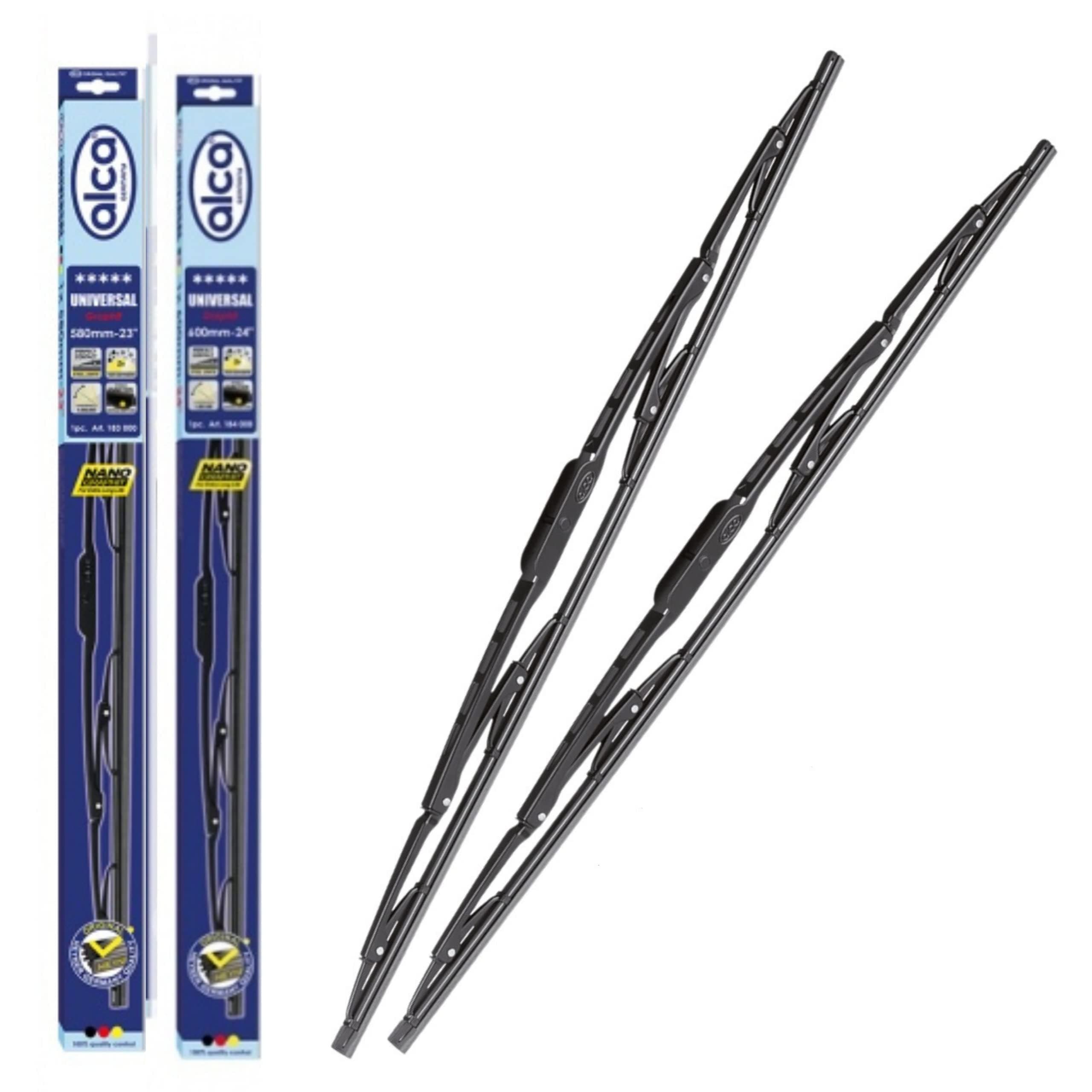 Alca Germany Universal Windscreen Wiper Blades 22"22" Fits Peugeot 206 cc 2000-2007 AU2222H