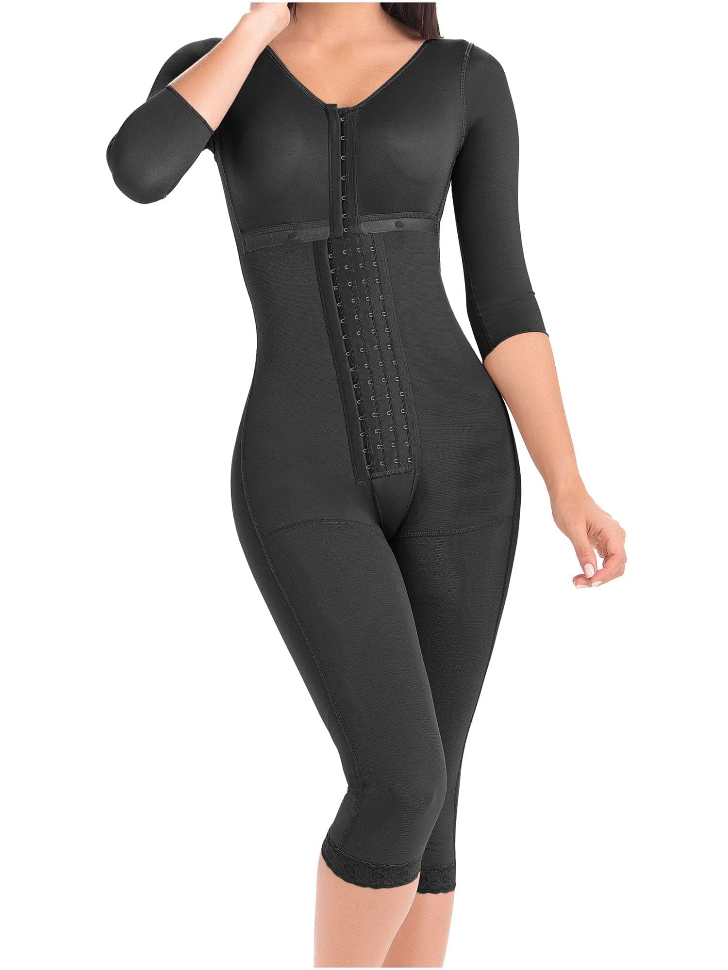 MariaE 9562 Fajas Colombianas Reductoras Full Body Shaper Postoperative Girdles