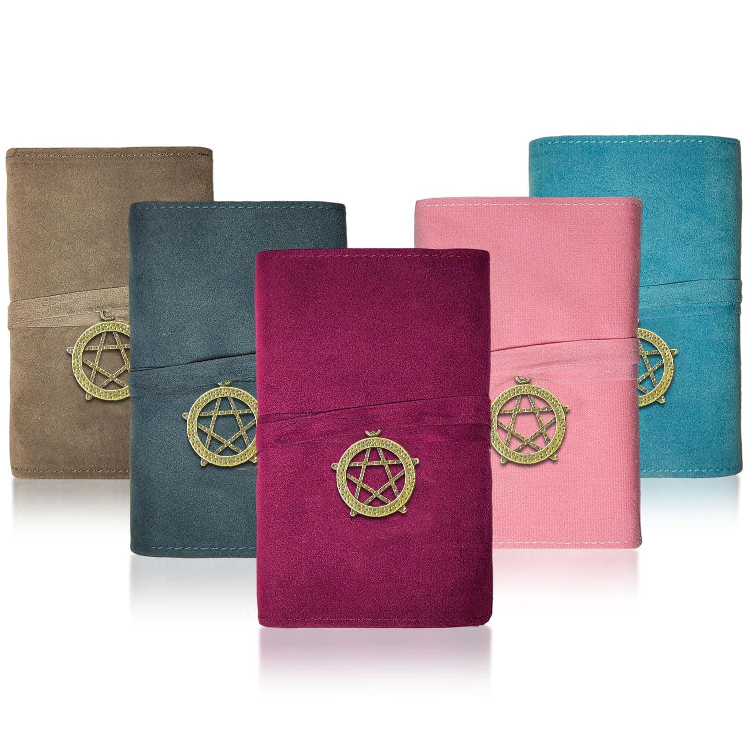 5Pcs Velvet Tarot Card Holder Star