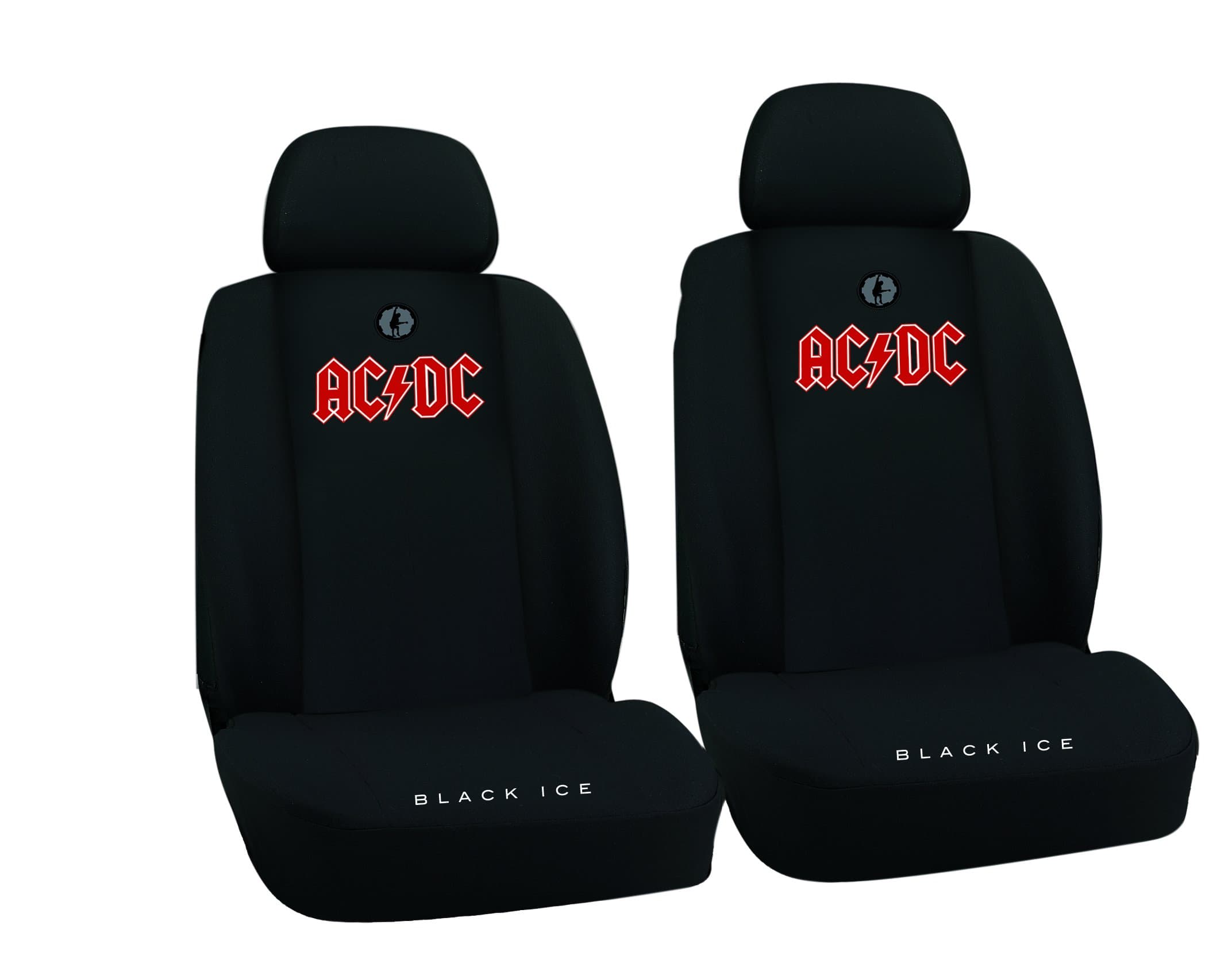 Kaufmann ADINN720 AC-DC Front Car Seat Covers Seat Embroidered