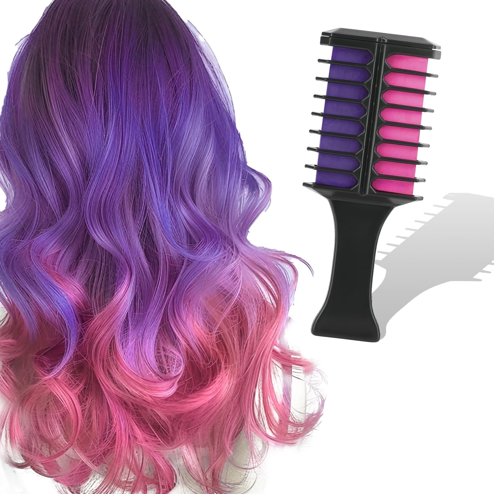 Purple Pink Hair Chalk