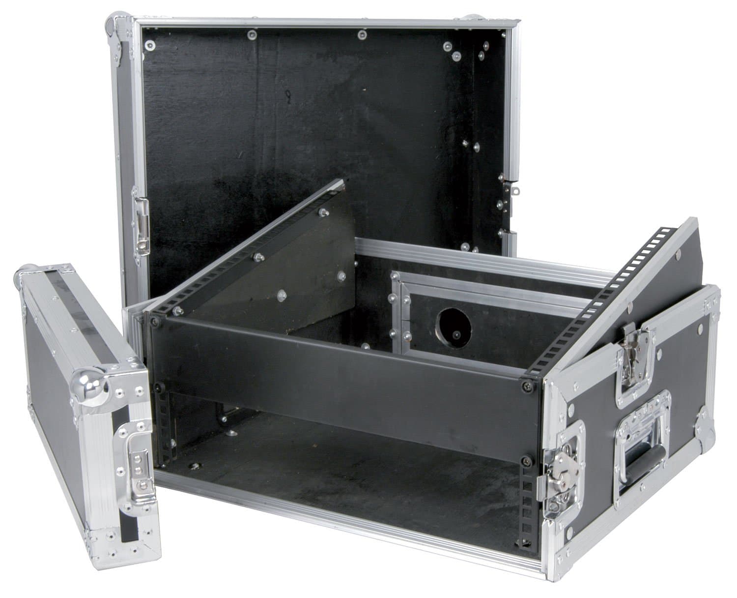 19 Inch 19-inch Dj Combo Flight 8u Mixer 2u Amplifier Rack Case (171.720UK)
