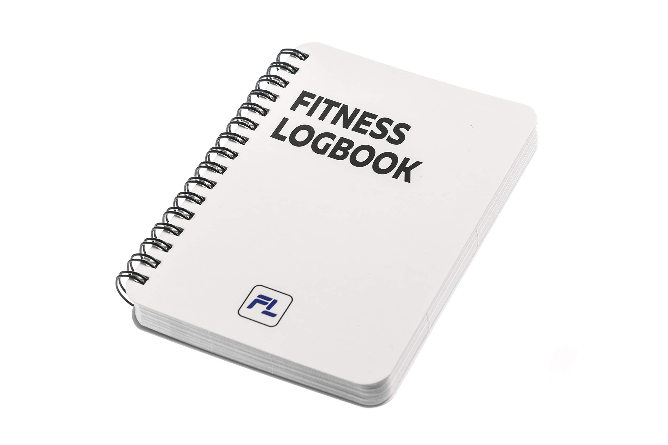 Fitness Logbook Pocket: Undated Workout Journal - 4 x 6 inches - Thick Paper, Durable Laminated Cover, Round Corners, Sturdy Binding - Stylish, Minimalistic and Easy-to-Use Gym Log Book