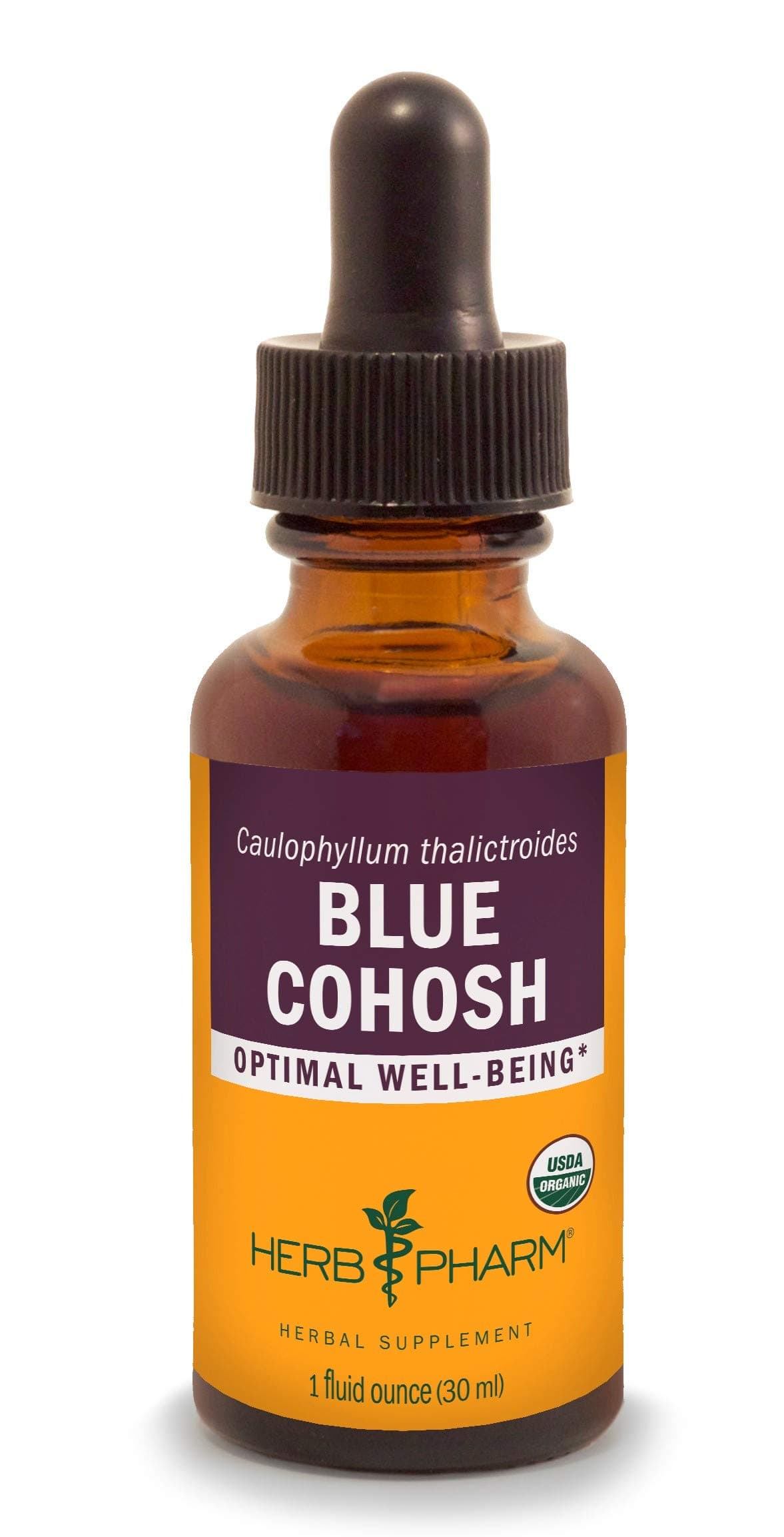 Certified Organic Blue Cohosh Liquid Extract - 1 Ounce