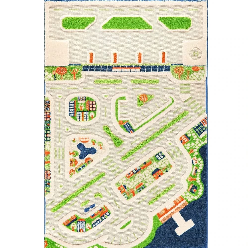 IVI Mini City 3D Play Rugs, XX-Large