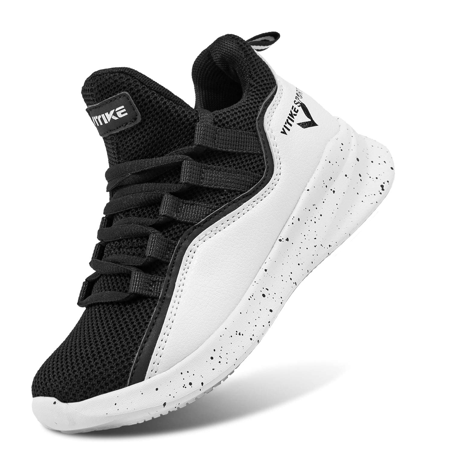 WETIKE Boys Basketball Shoes Non-Slip Girls Sneakers Durable Kids Running Shoes Outdoor Trainers (Little Kid/Big Kid)