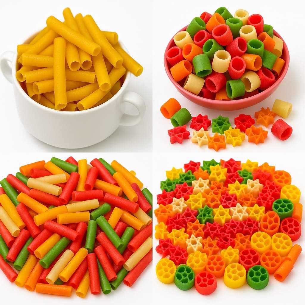 PNC Quality bazar Coulor Fingers Fresh Fryums Papad Ready To Fry Snacks 1Kg(Fryums Combo)