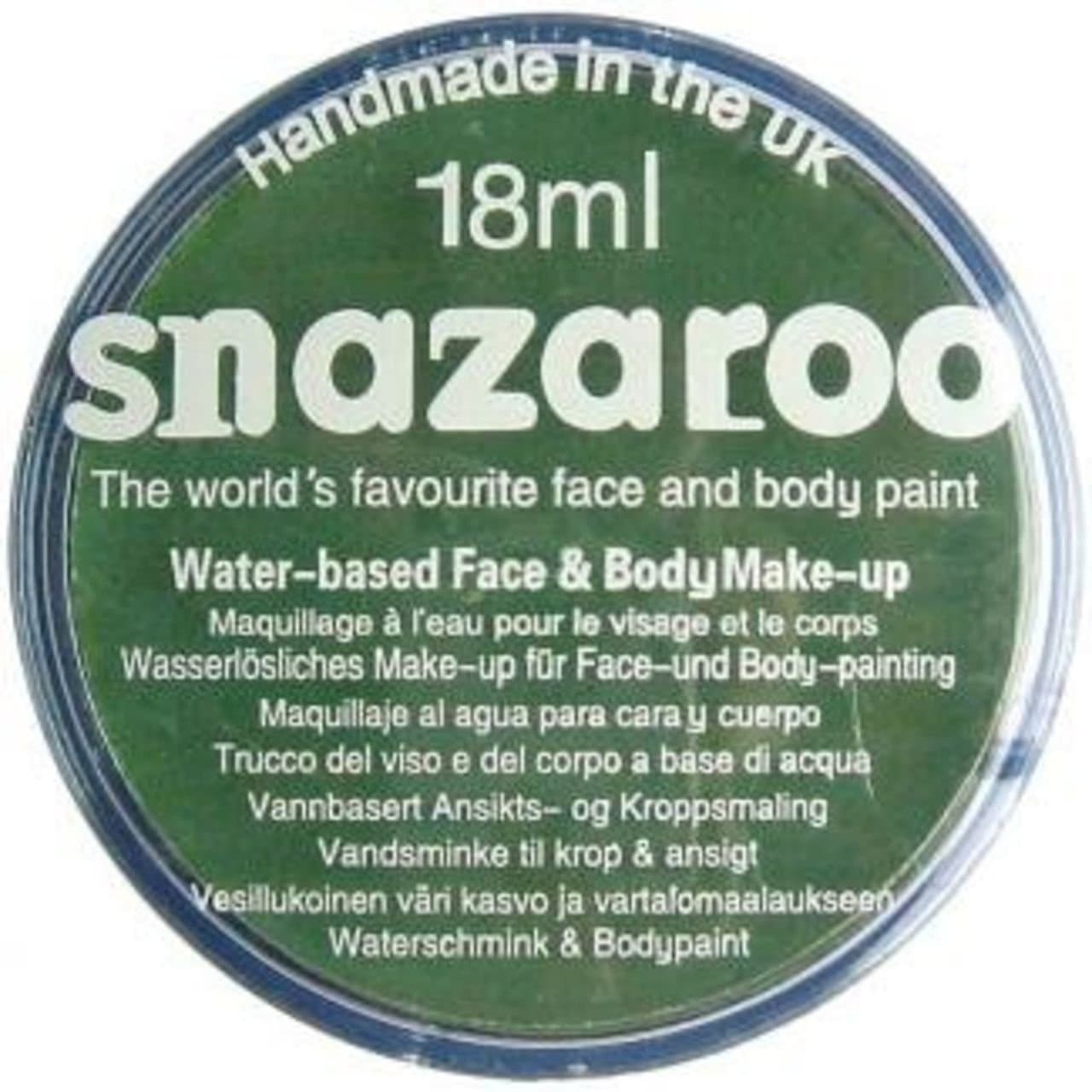GREEN SNAZAROO FACE PAINT 18ML