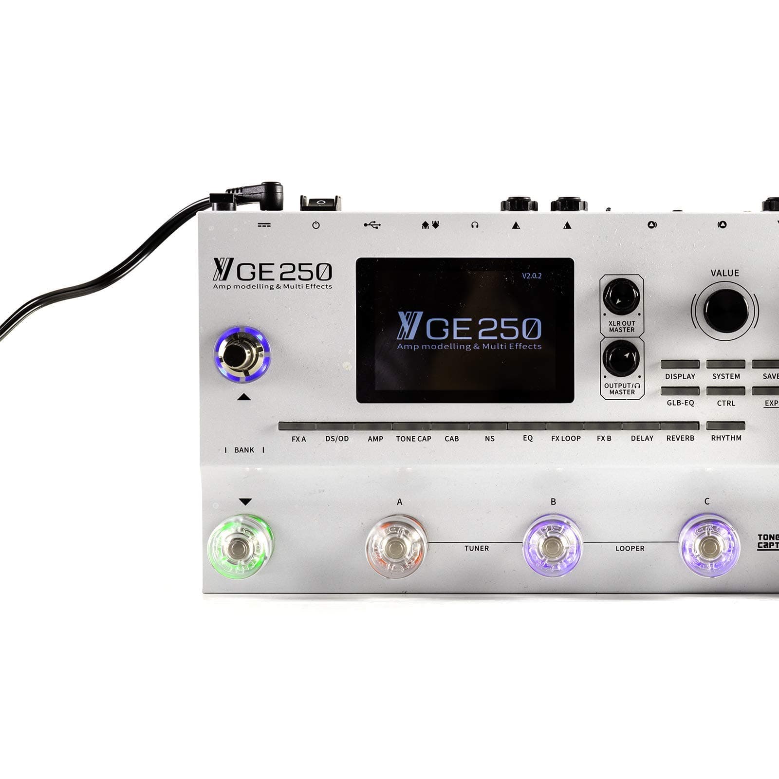 Candy Series Transparent Clear Guitar Footswitch Toppers