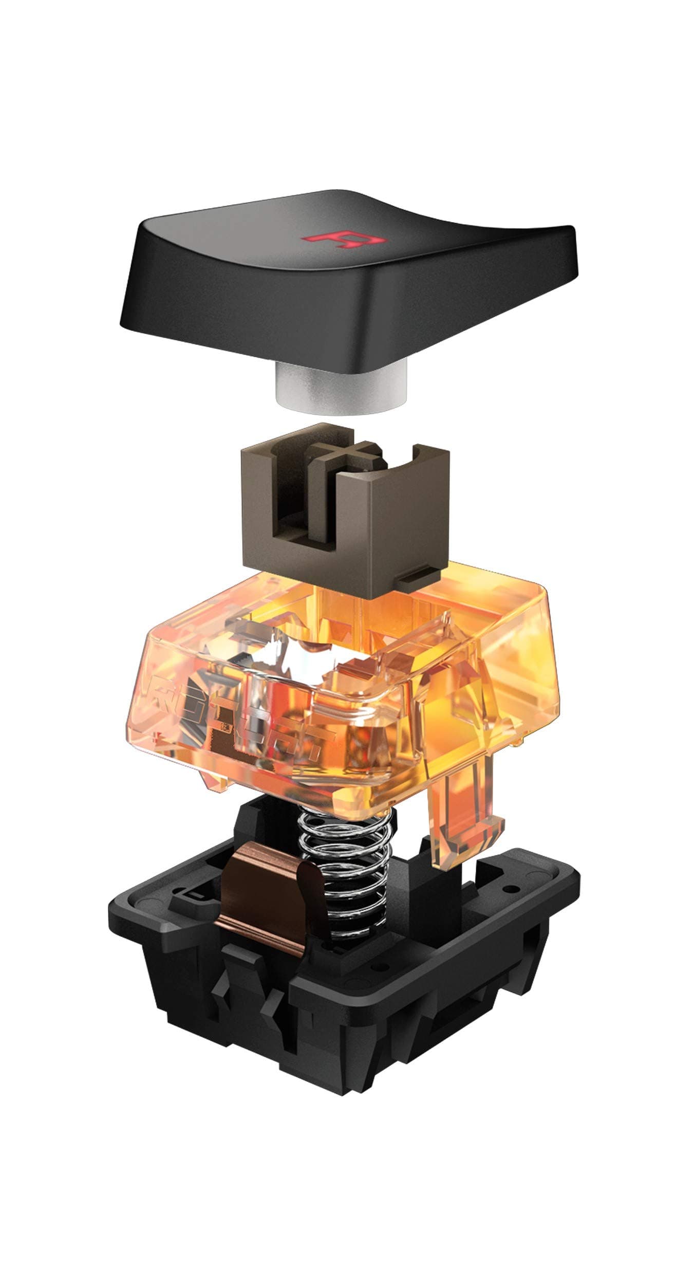 ROCCAT Vulcan 121 Aimo RGB Mechanical Gaming Keyboard Brown Switches, Black, ROC 12 671 BN AM