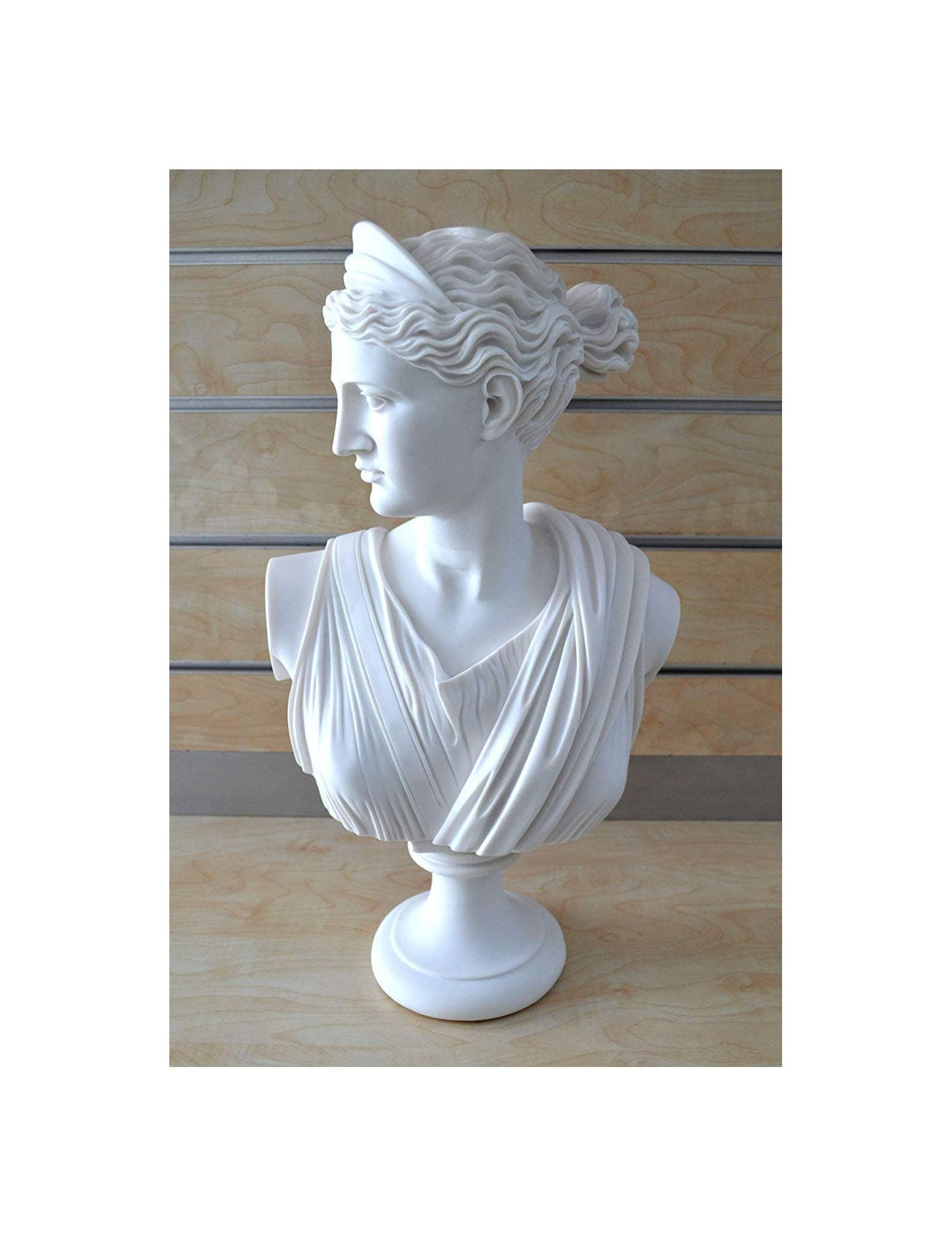 Estia Creations Artemis Sculpture Diana Bust Ancient Greek Goddess of Hunt Grand Statue