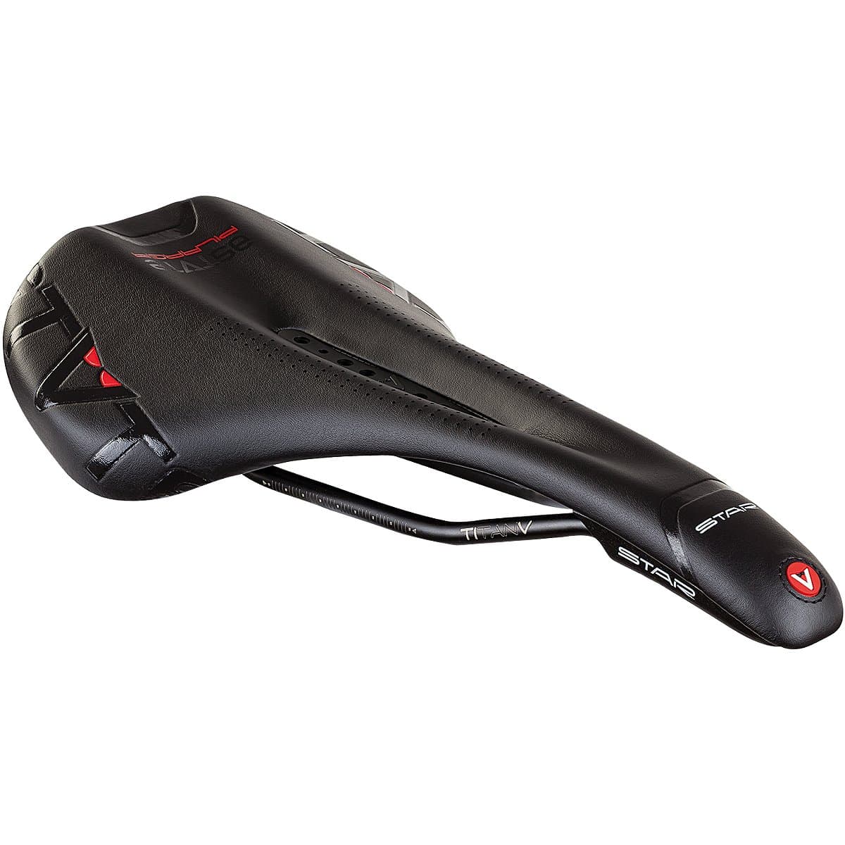 Astute Star Line Unisex Pilarga VT Road Bike Saddle – Black/Black, One Size