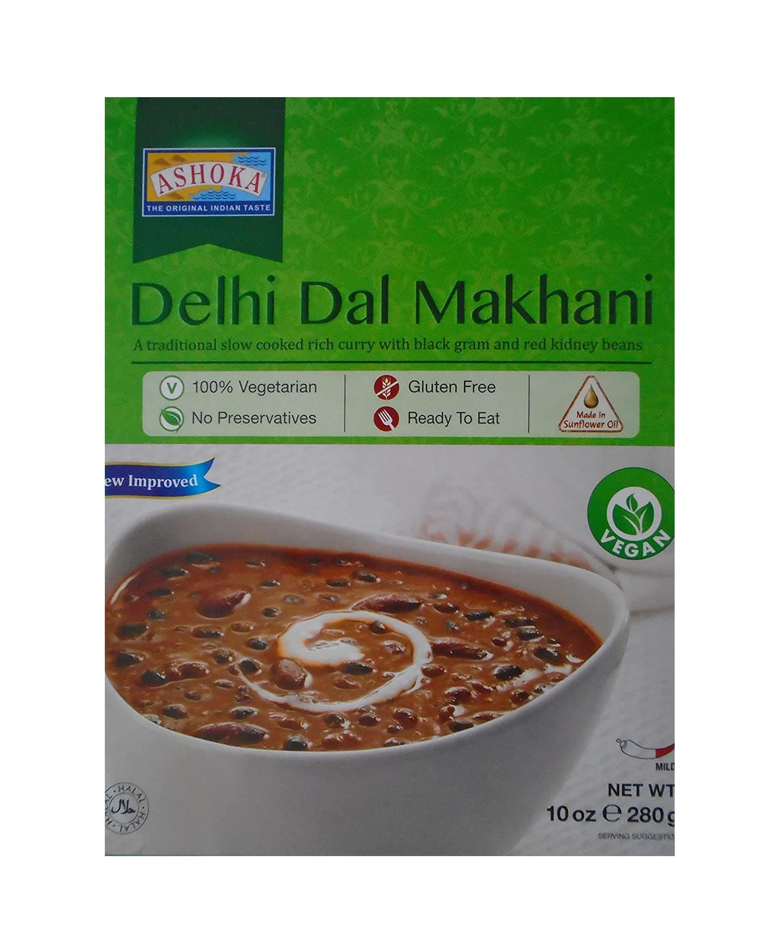 Ready Meals Delhi Dal Makhani 280g (Pack of 10)
