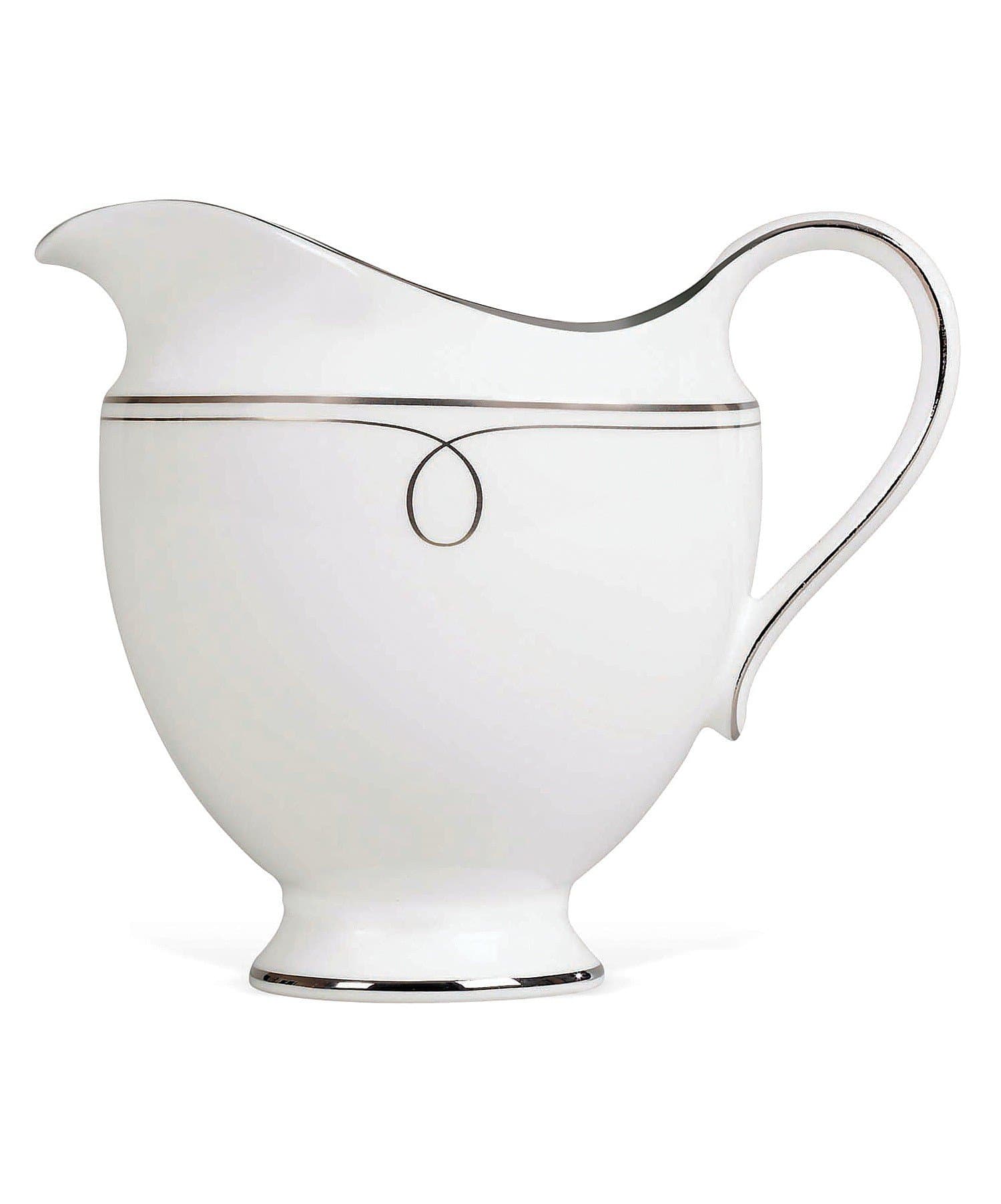 Wedgwood Embrace Platinum By Barbara Barry Creamer