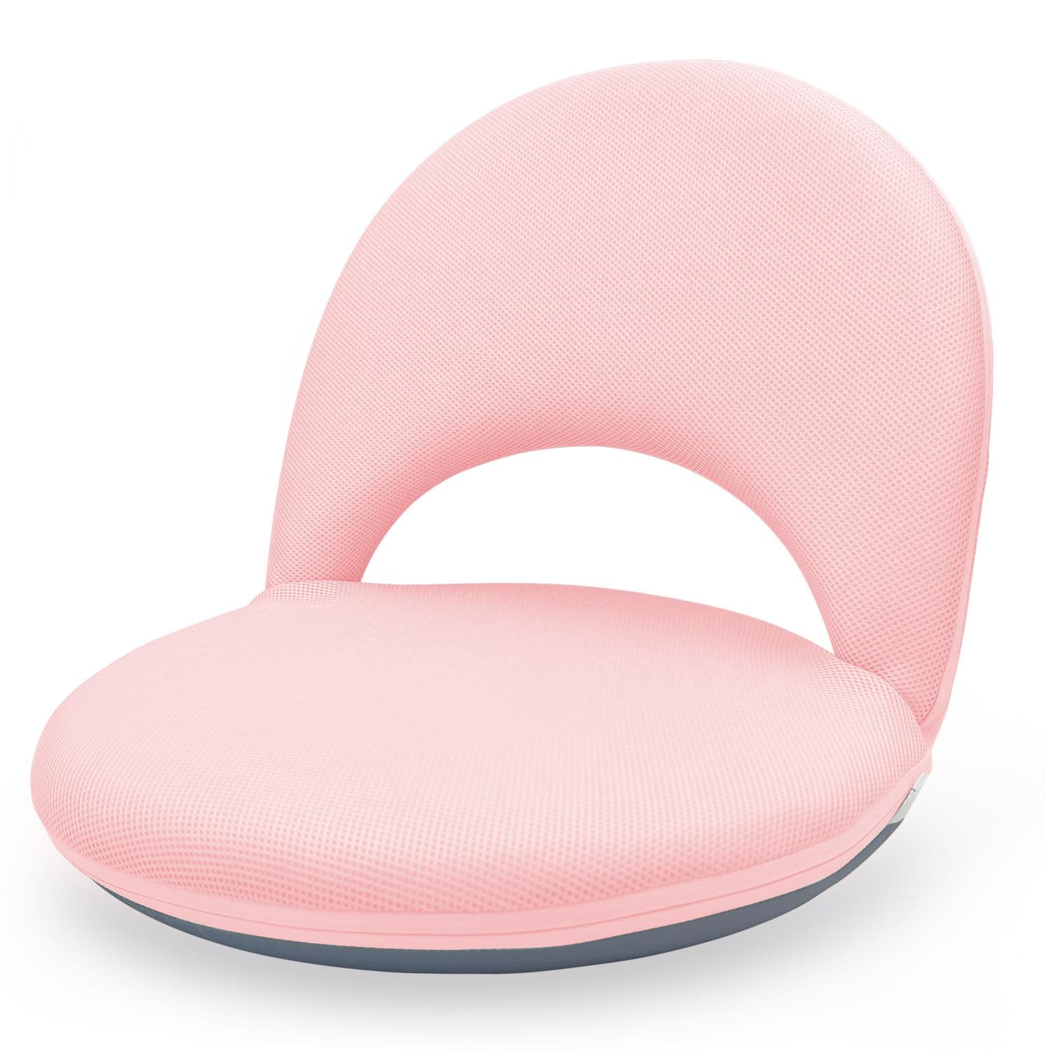 Floor Chair Floor Cushion Folding Padded Gaming Chair Adjustable 5-Position Floor Seat with Back Support for Kids Adult Great for Gaming Reading Meditating