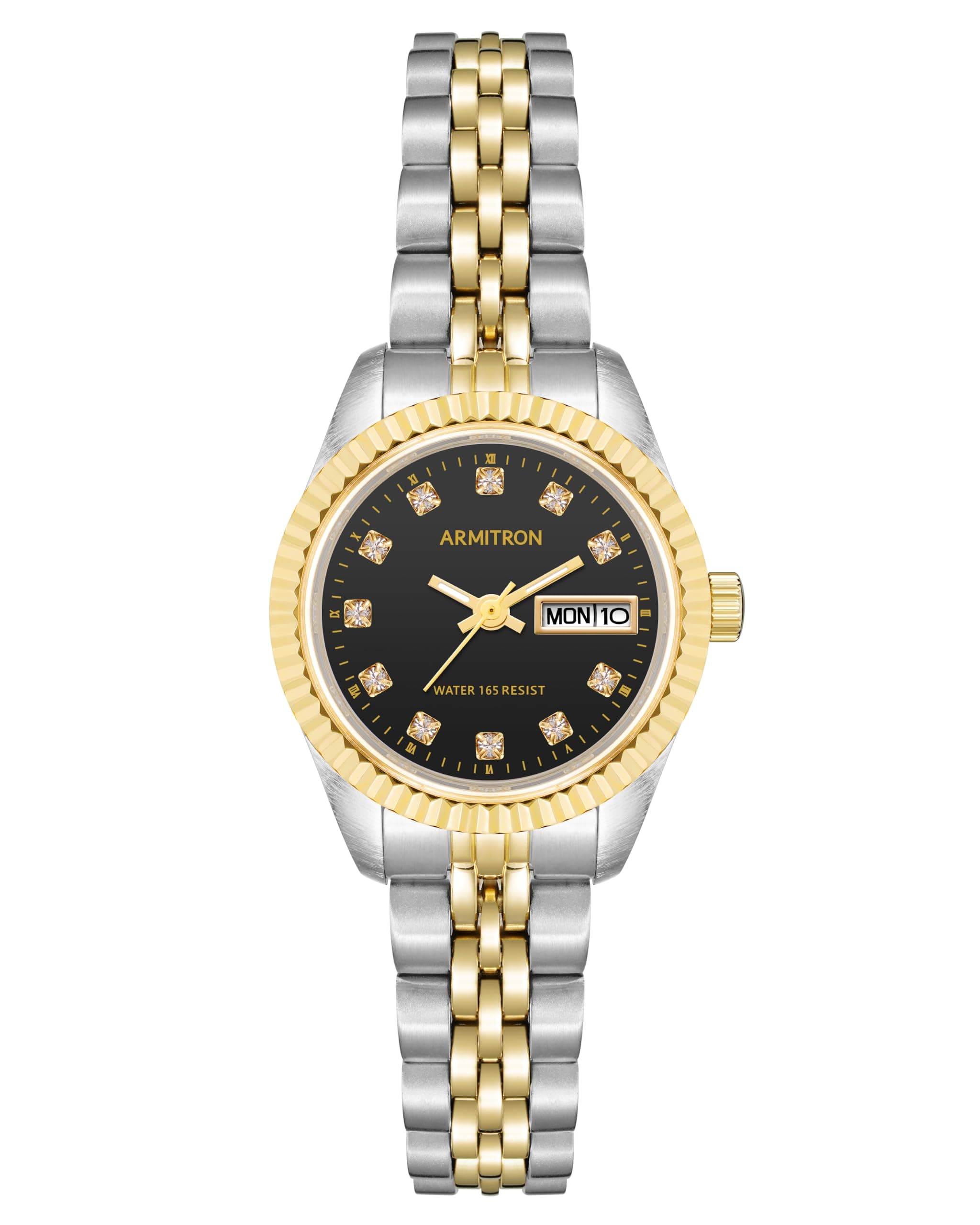 Women's Genuine Crystal Accented Bracelet Watch, 75-2475