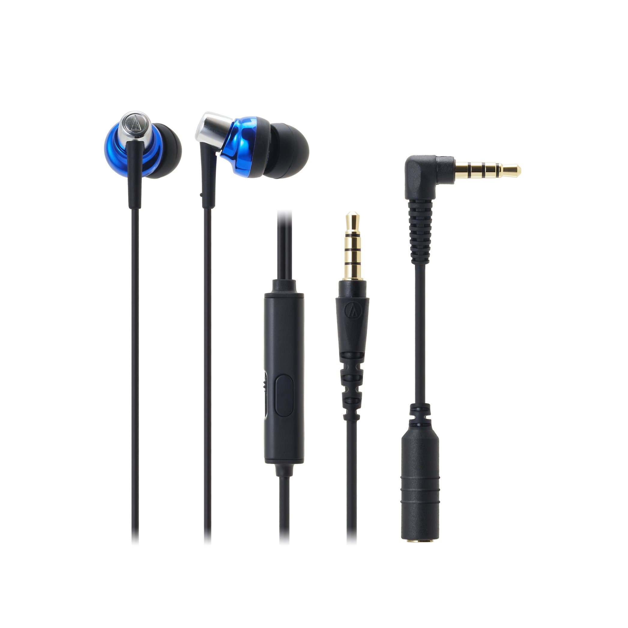 Audio Technica ATH-CKM300ISBL Sonic Pro In-Ear Headphones (Blue)