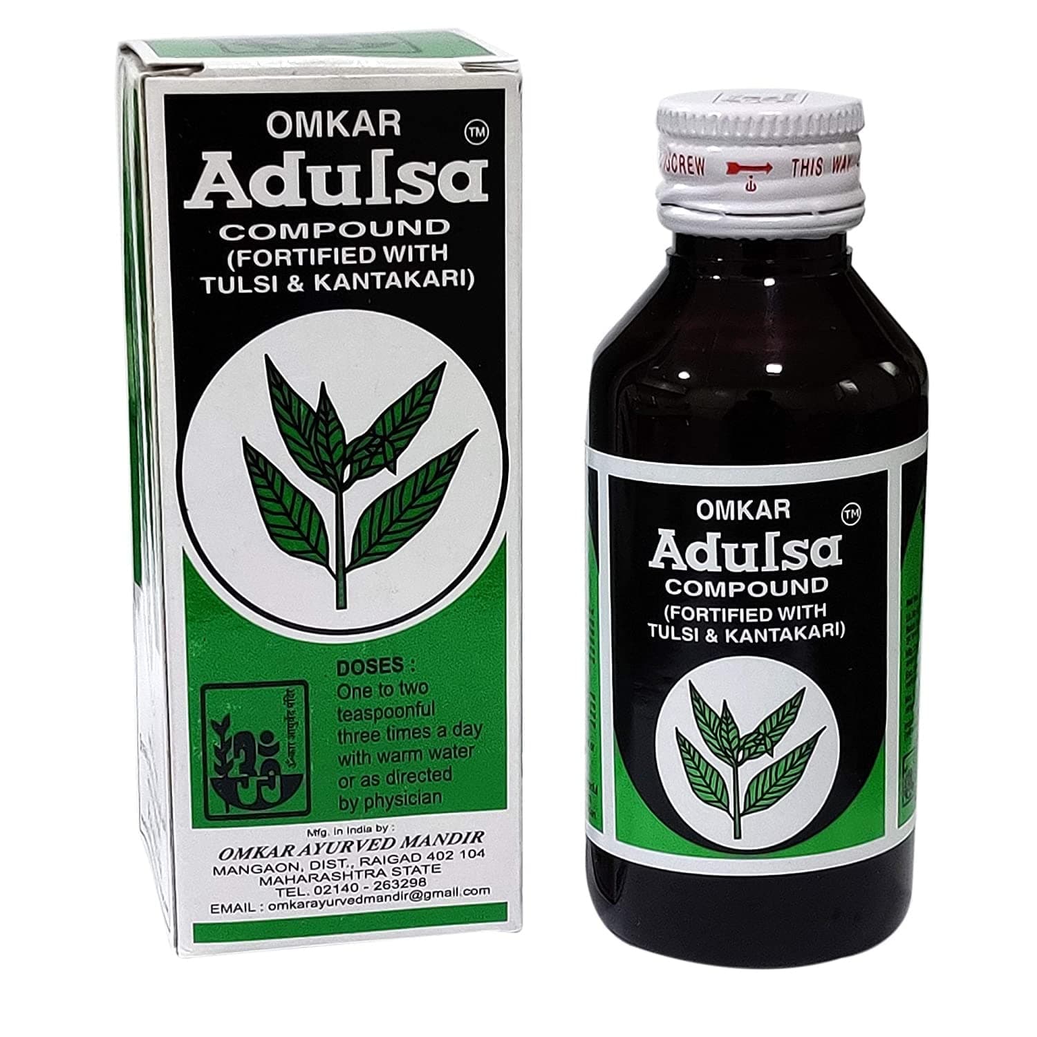Adulsa Compound Cough Syrup | Ayurvedic Cough Syrup | 200 ML