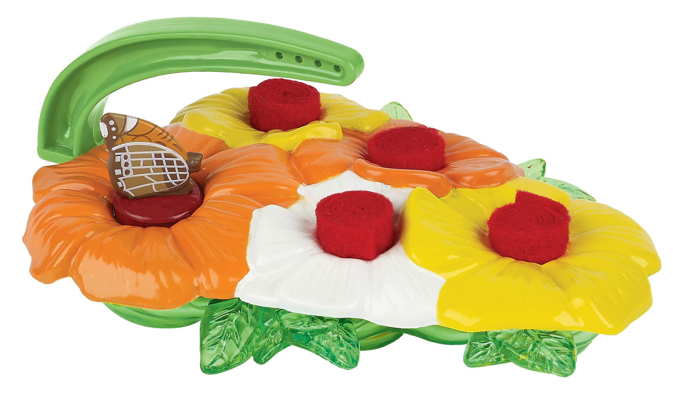 Insect Lore Butterfly Feeder Kit – Garden Toy Includes Nectar Reservoirs, Butterfly Landing Pads, and Red Nectar Wicks