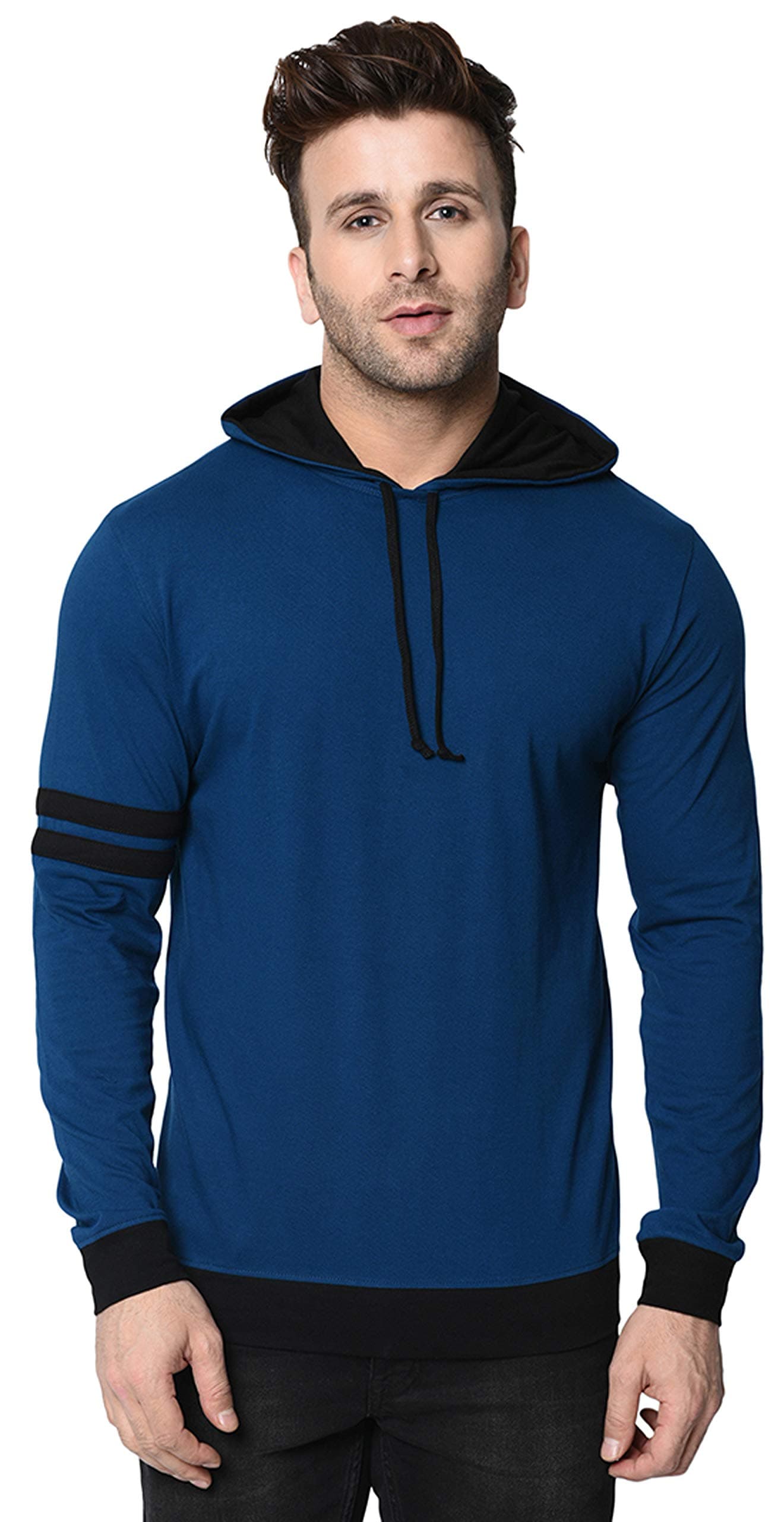 Men's Cotton Hooded Neck Hooded Sweatshirt