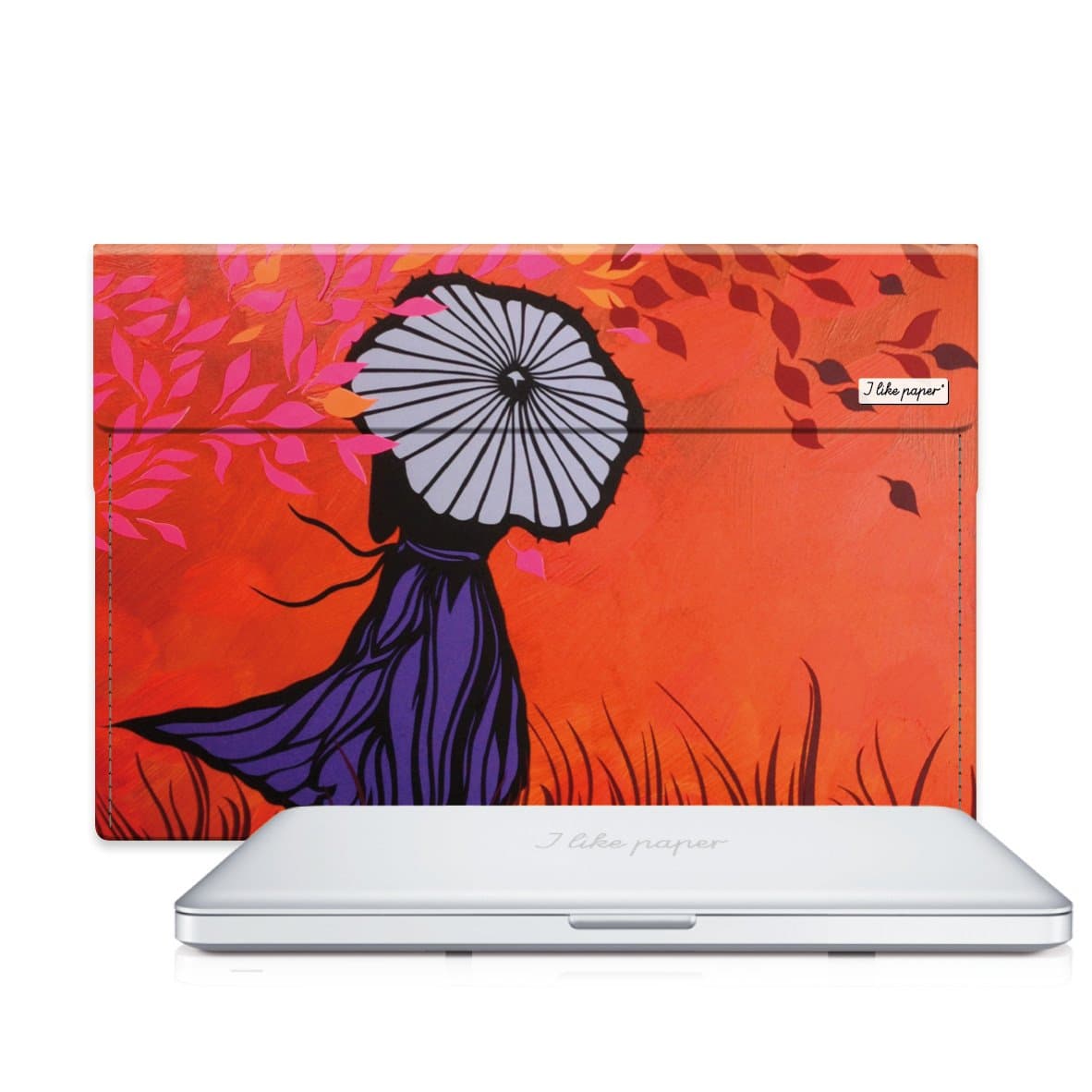 I Like Paper Tyvek Sleeve for 15-Inch MacBook Pro - Autumn Women