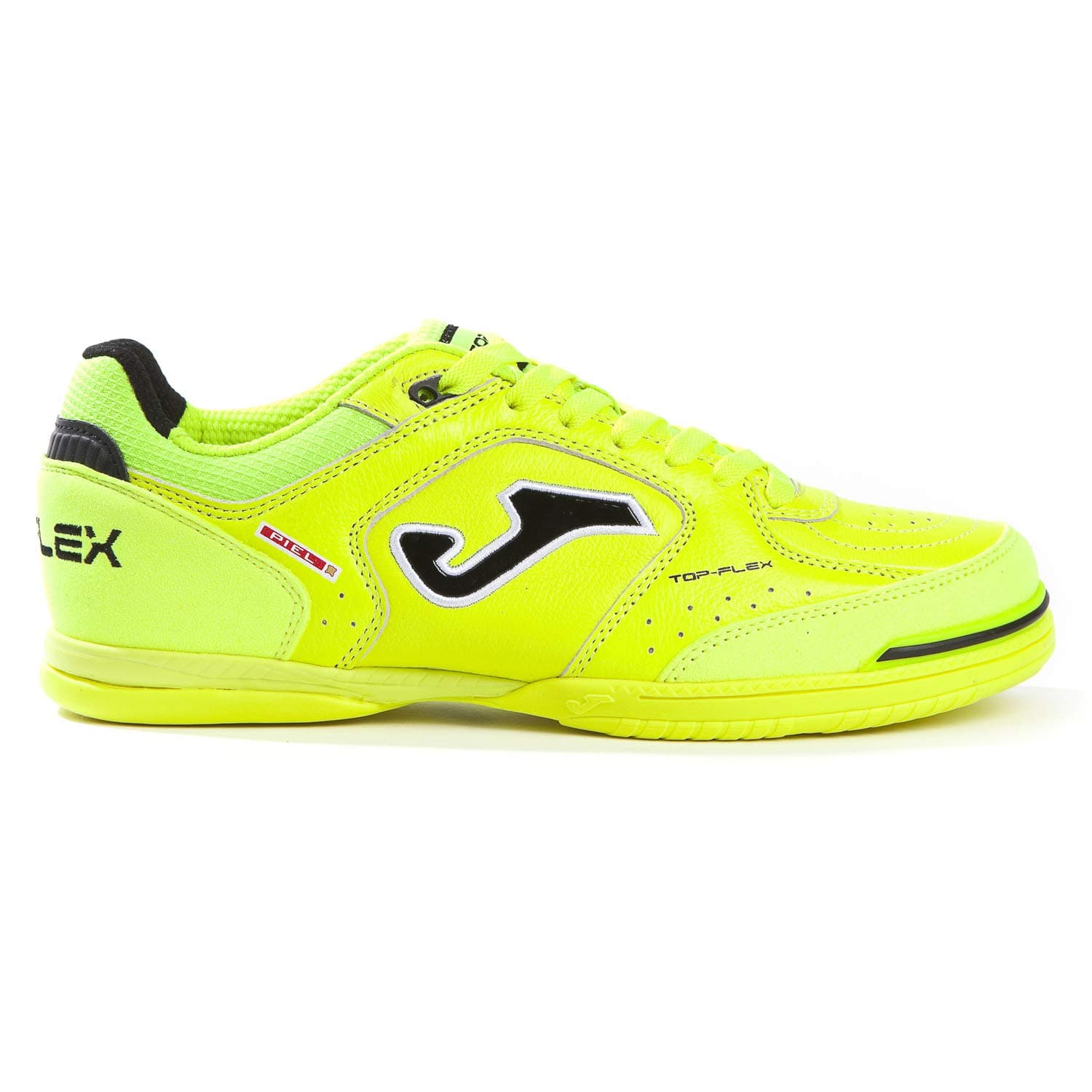Joma Top Flex Indoor Soccer Shoes (9.5 M US, Lemon Fluor)
