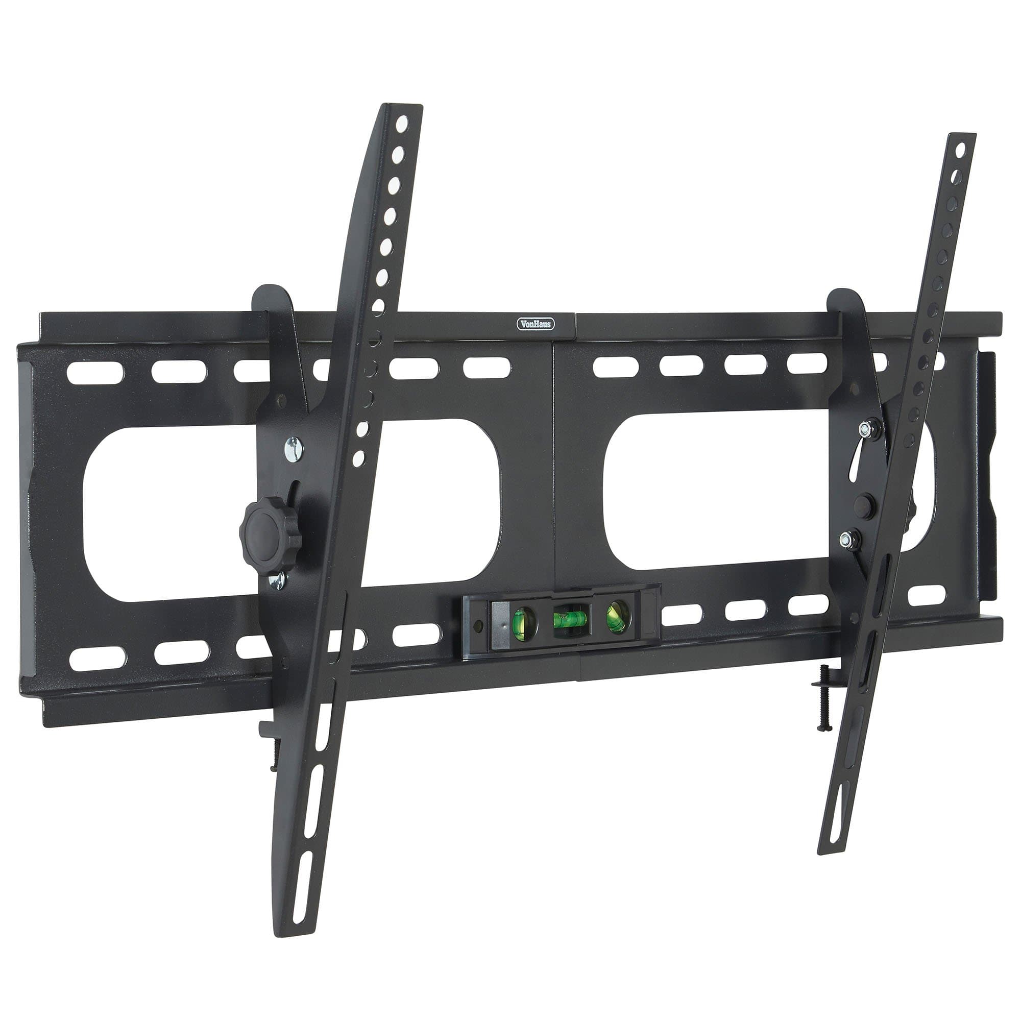 VonHaus 33-65" Tilt TV Wall Mount Bracket with Spirit Level for LED, LCD, 3D, Curved, Plasma, Flat Screen Televisions