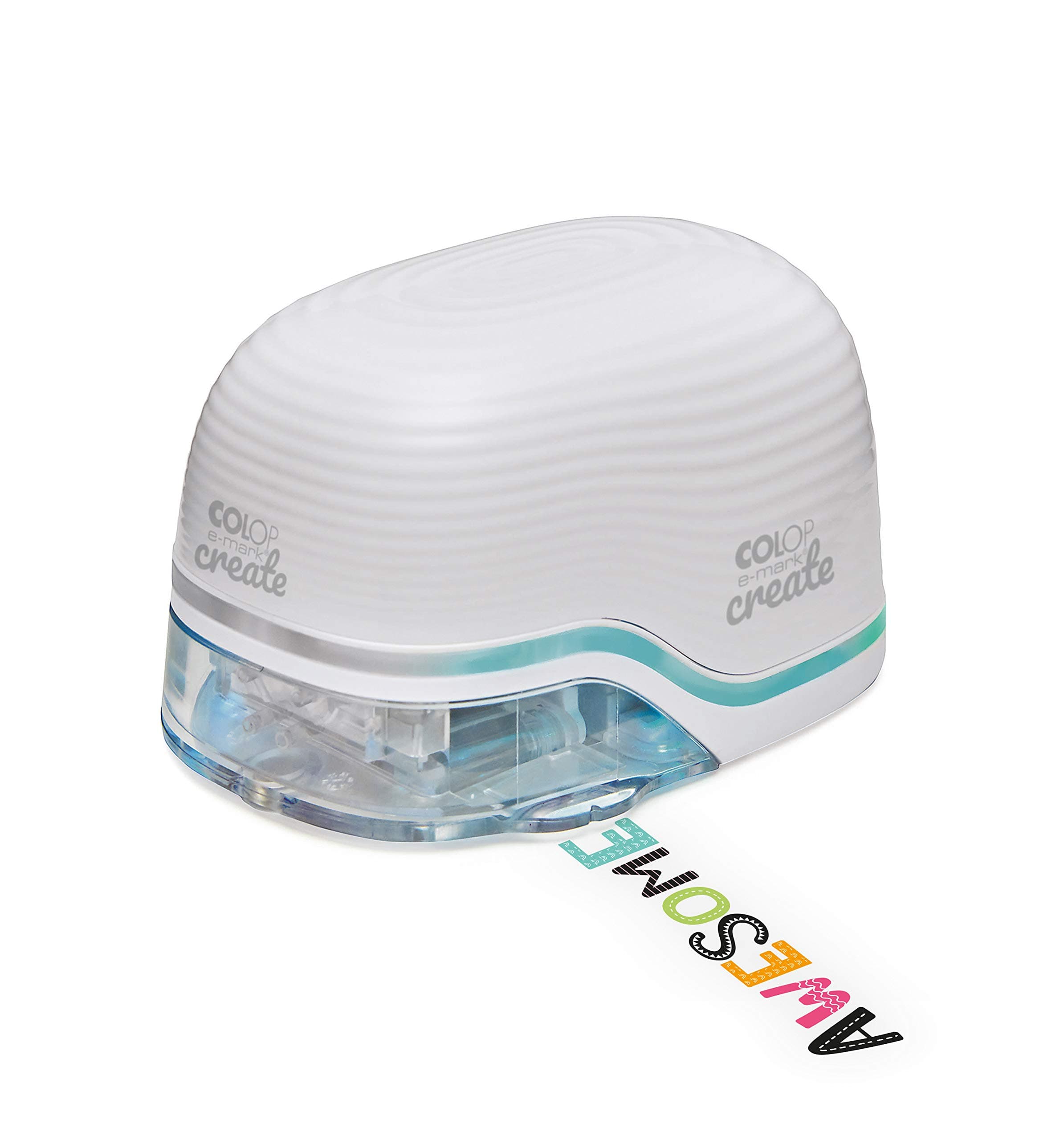 COLOPe-mark CREATE White, Mobile Printer for Creative Users, Multicoloured Prints, Includes Improved Free App, 9 x 5 cm