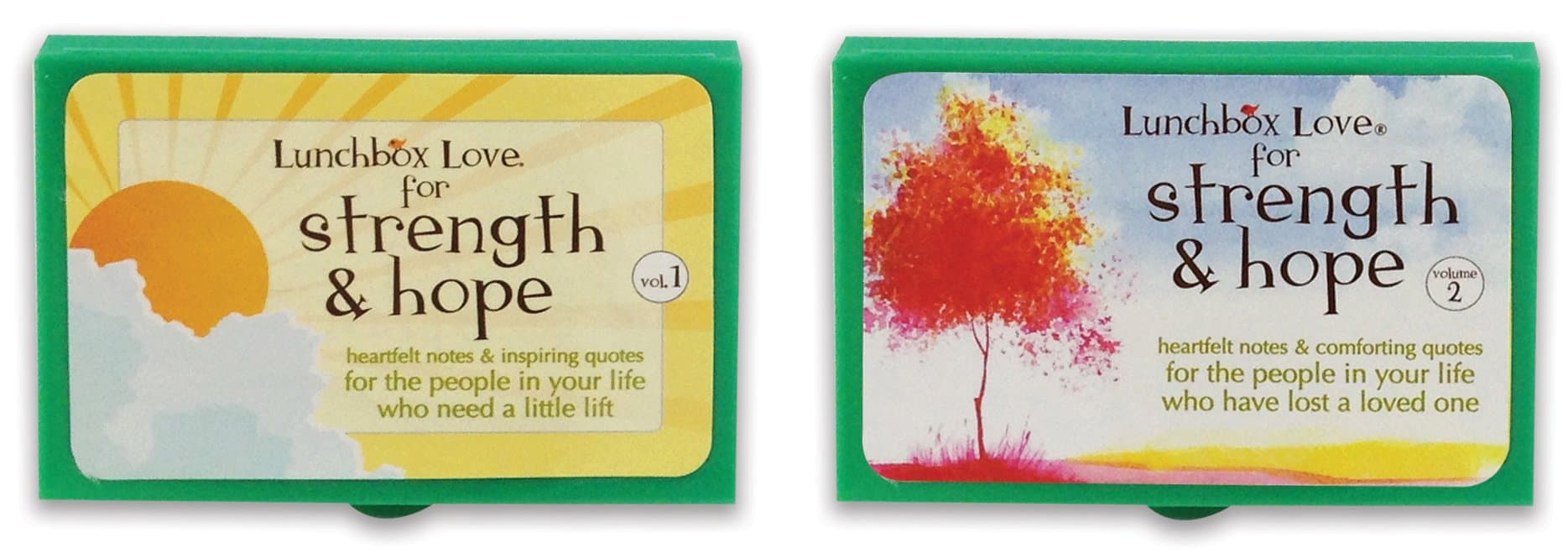 Lunchbox Love for Strength & Hope-Cards to Support & Comfort Friends Going Through Difficult Times in Their Lives or the Loss of a Loved One