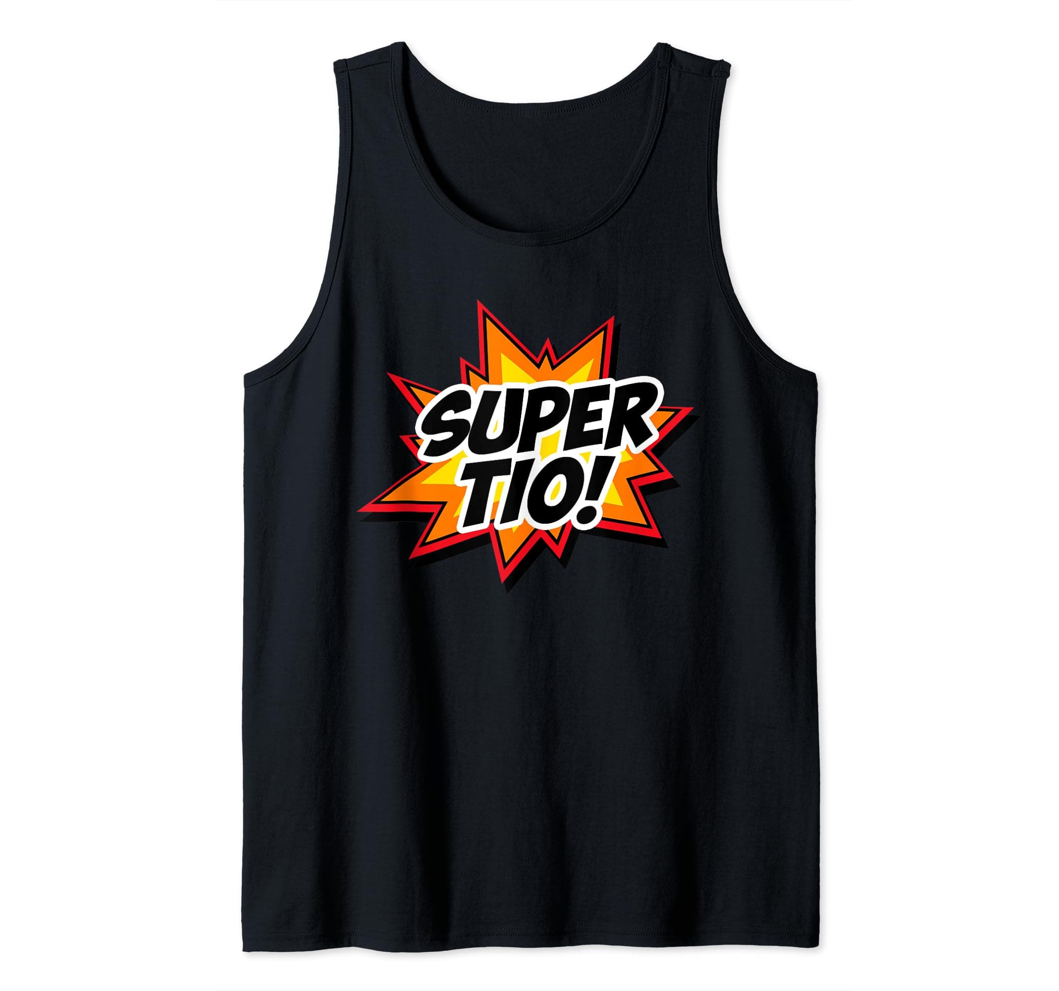 Super Tío Super Uncle Spanish Tío Superhero Tank Top