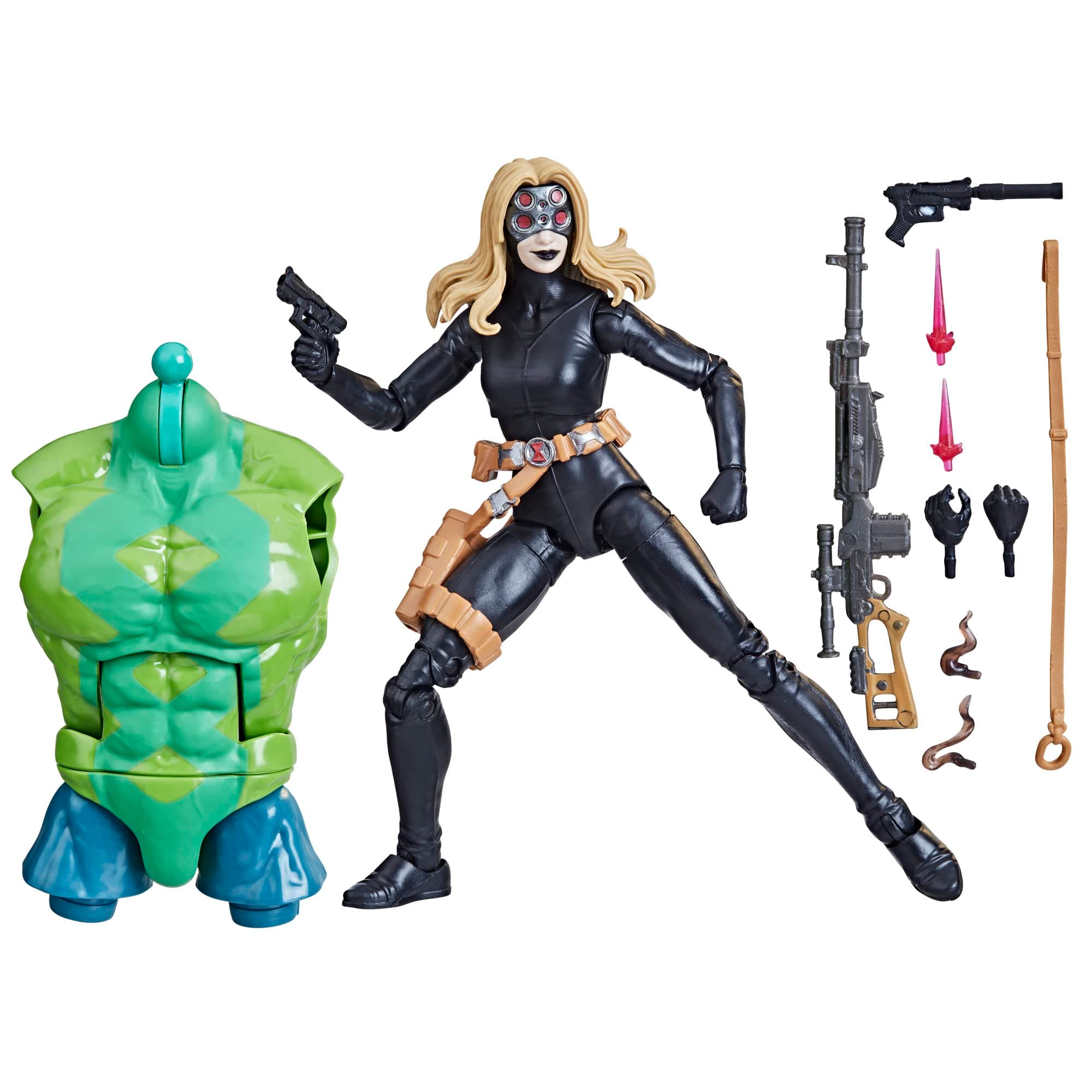 Legends Series: Yelena Belova Black Widow, Classic Comic Collectible 6-Inch Action Figure, 4+ Years