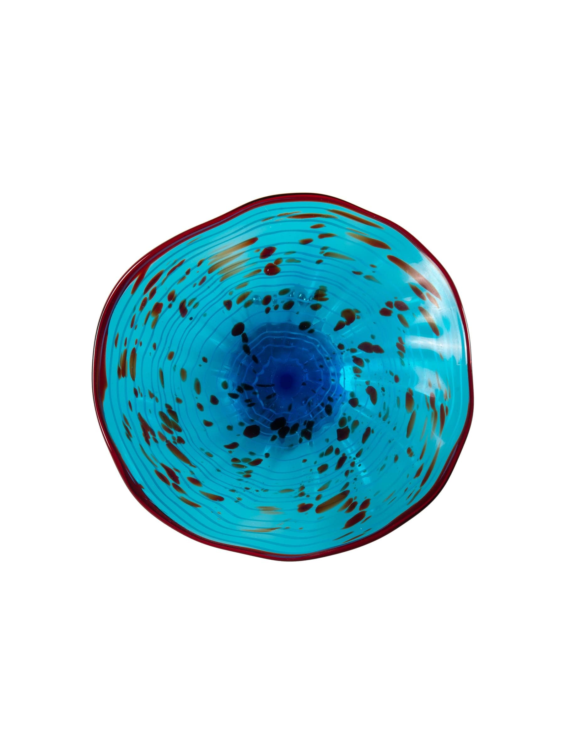 Favorite Art Glass Collection Wrightwood Wall Decor, 9", Blue