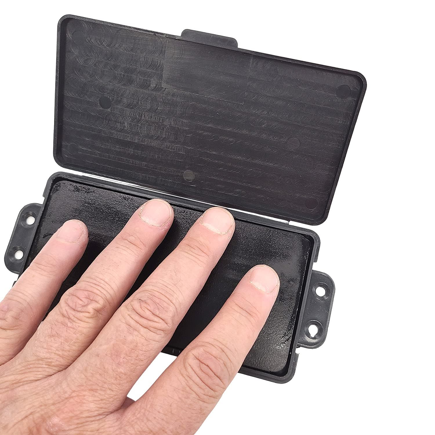 Crime Scene Bureau Fingerprint Ink Pad, XL Size, 5.25 x 2.75 inches