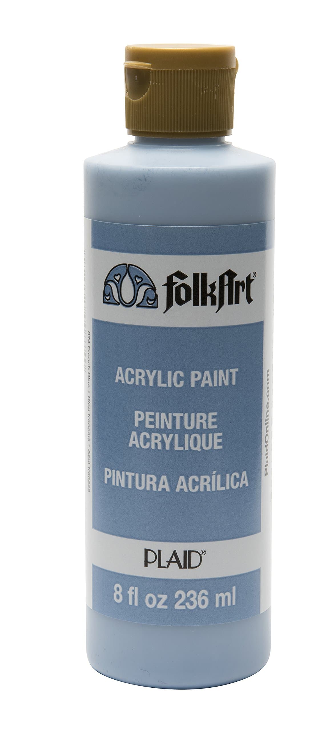 FolkArt Acrylic Paint in Assorted Colors (8 oz), , French Blue