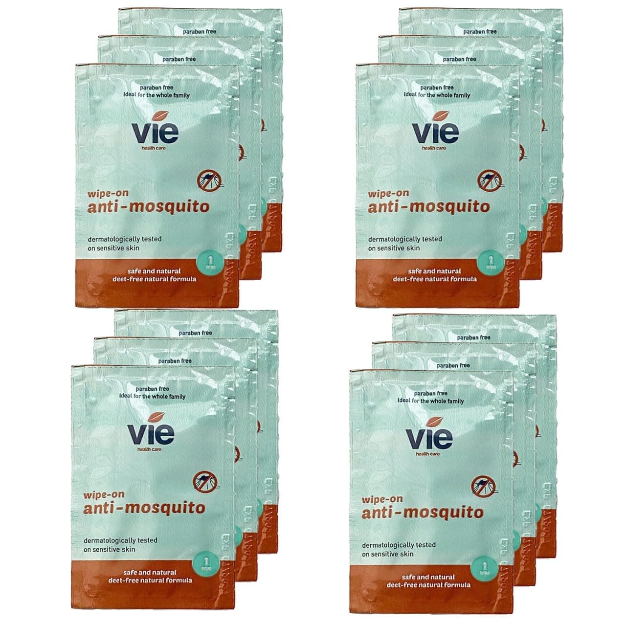 VIE Healthcare Anti Mosquito Wipes