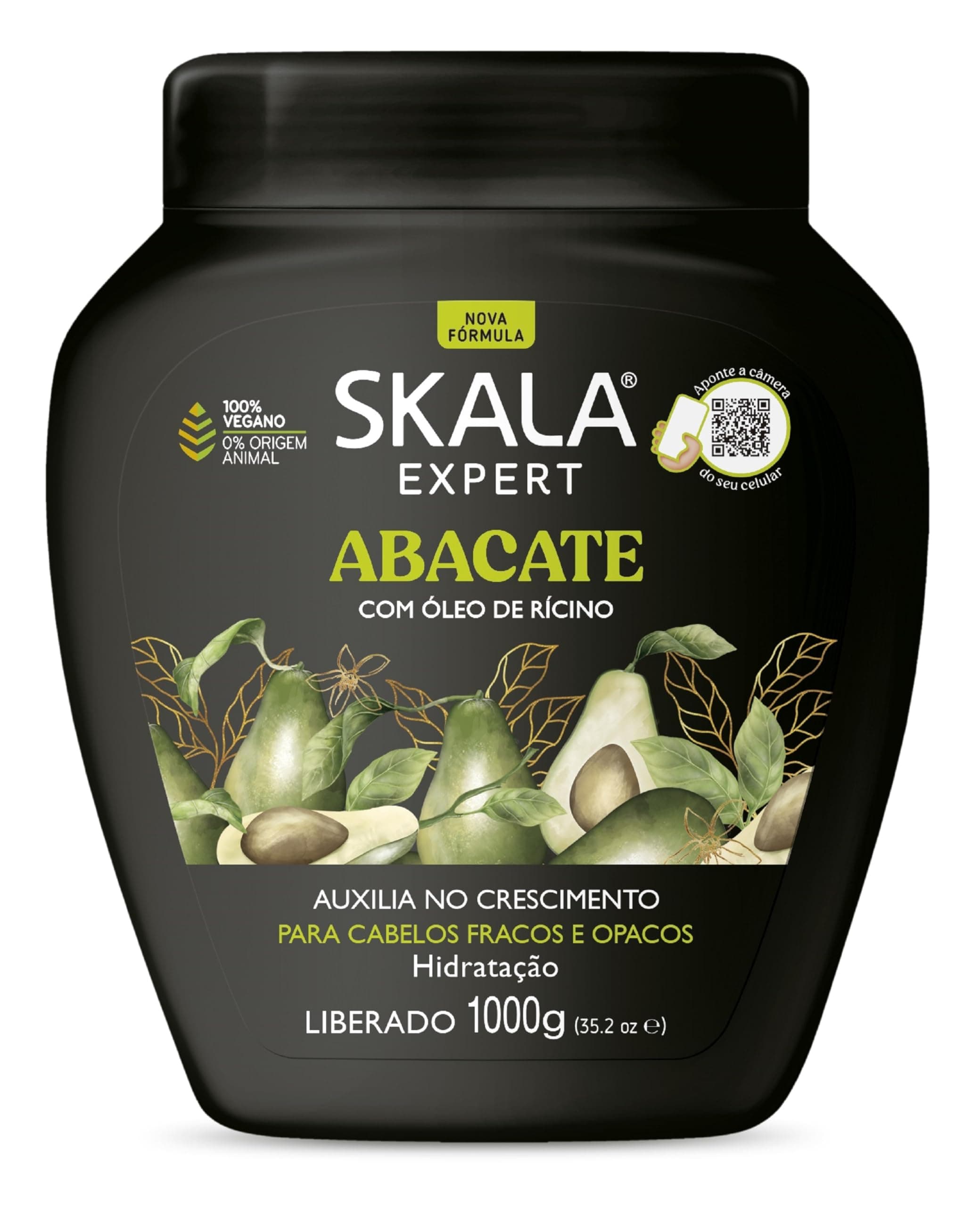 Avocado Hair Cream Hair Treatment Conditioning (1000G) Imported From Brazil