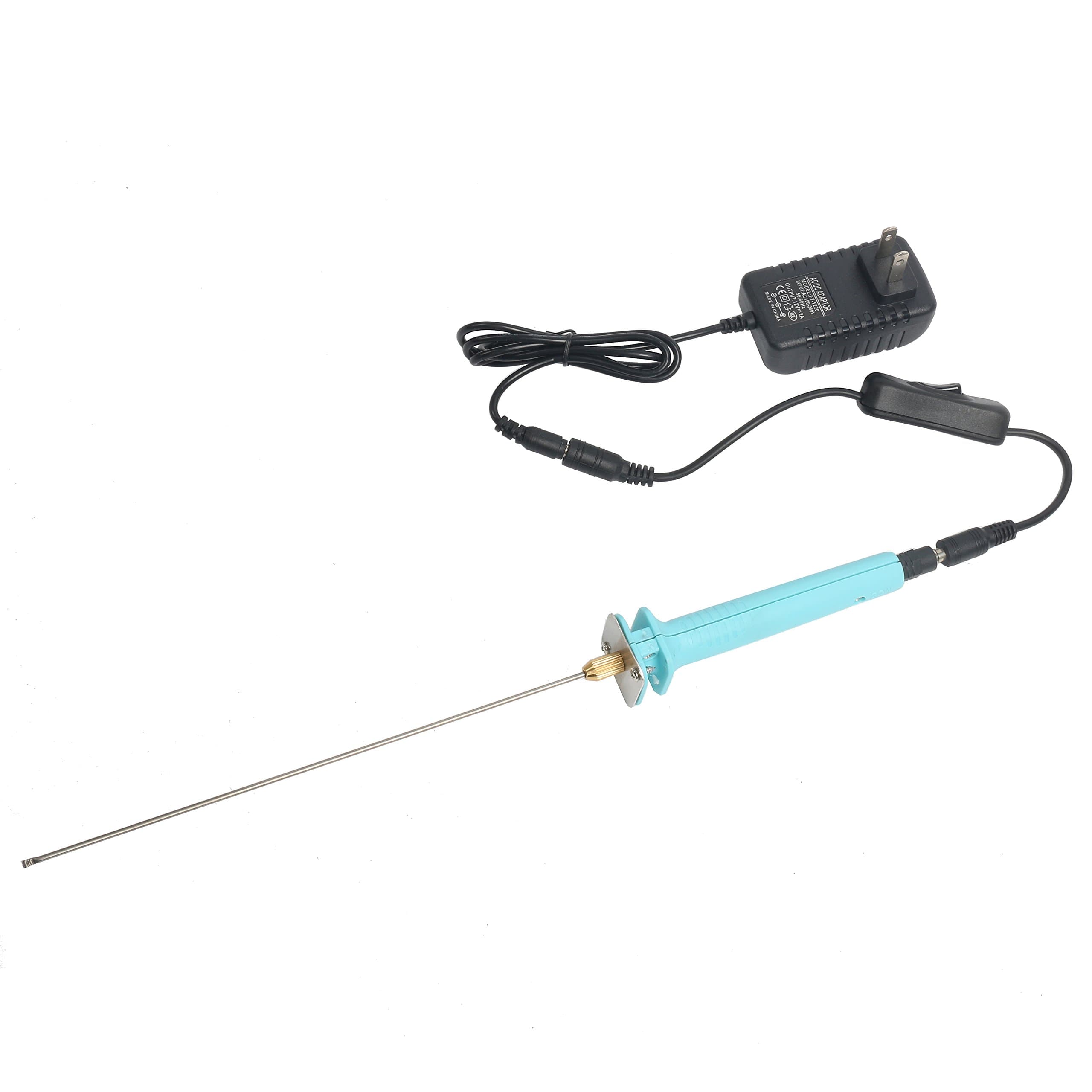 YaeTek Foam Cutter Electric Styrofoam Cutting Pen Wax Hot Wire Craft Knife Tool Kit with Voltage Adaptor 100-240V/15W 7.9" (20CM)