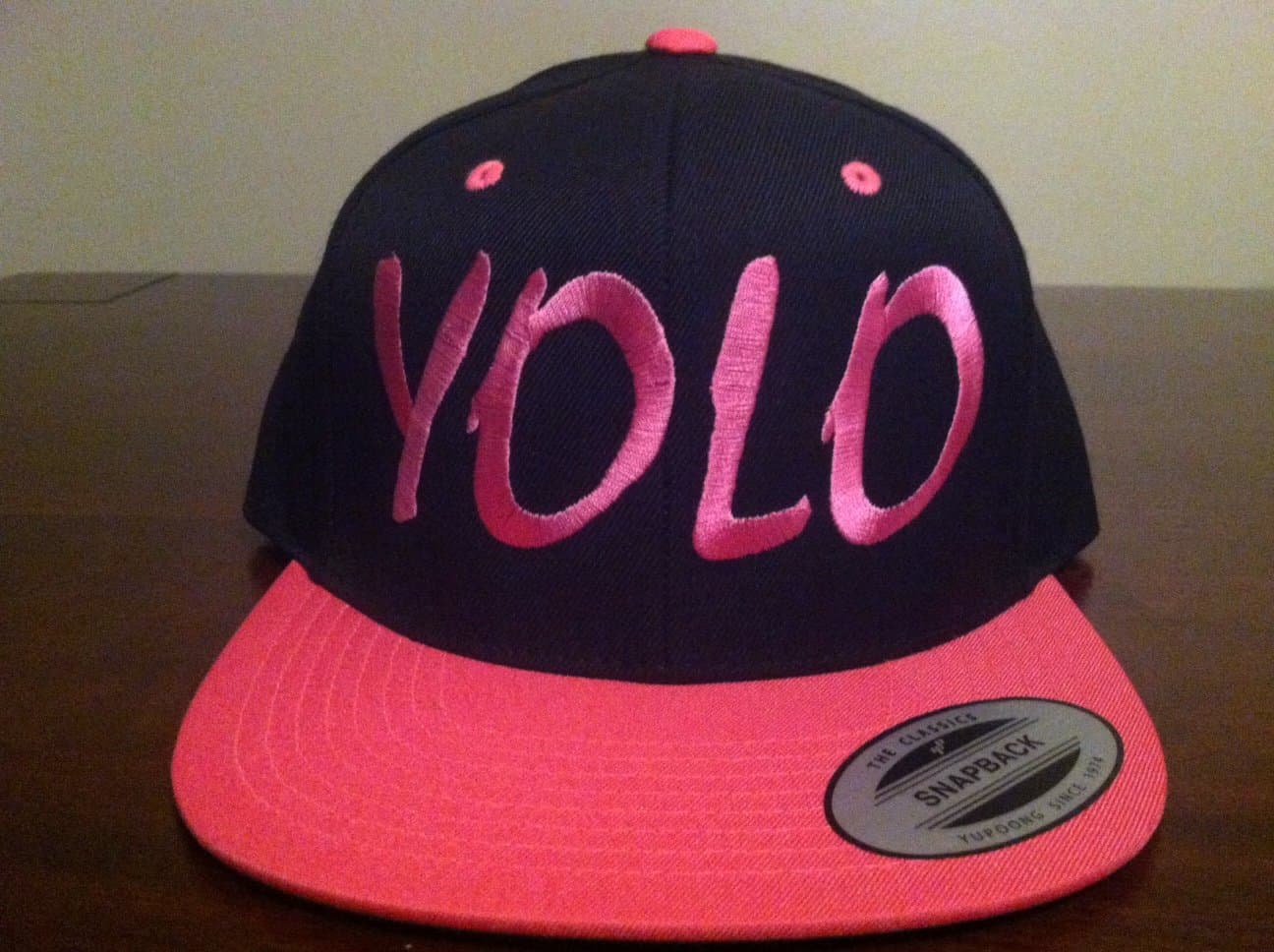 Vintage YOLO Snapback Hat