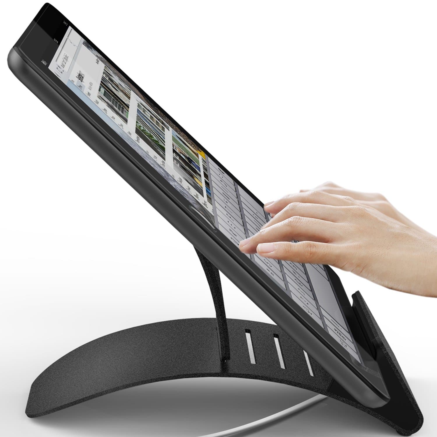 Yestan iPad Stand, Tablet Stand Steel Holders, Cell Phone Stands, iPhone Stand, Nintendo Switch Stand, iPad Pro Stand, iPad Mini Stands and Holders for Desk (4-13 inch)